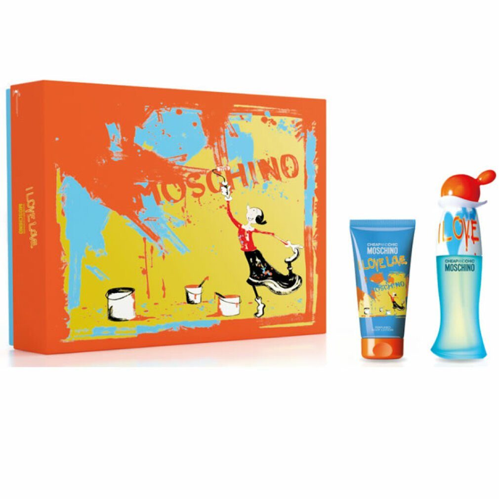 Duft-Set De Spray 30ml Set Moschino Love Eau Chic Moschino and Toilette Cheap I Love