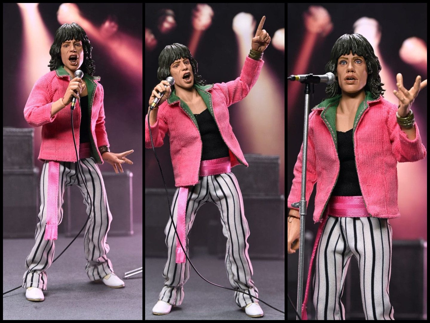 NECA Actionfigur NECA The Rolling Stones Mick Jagger (1975) 20 cm Clothed Actionfigur