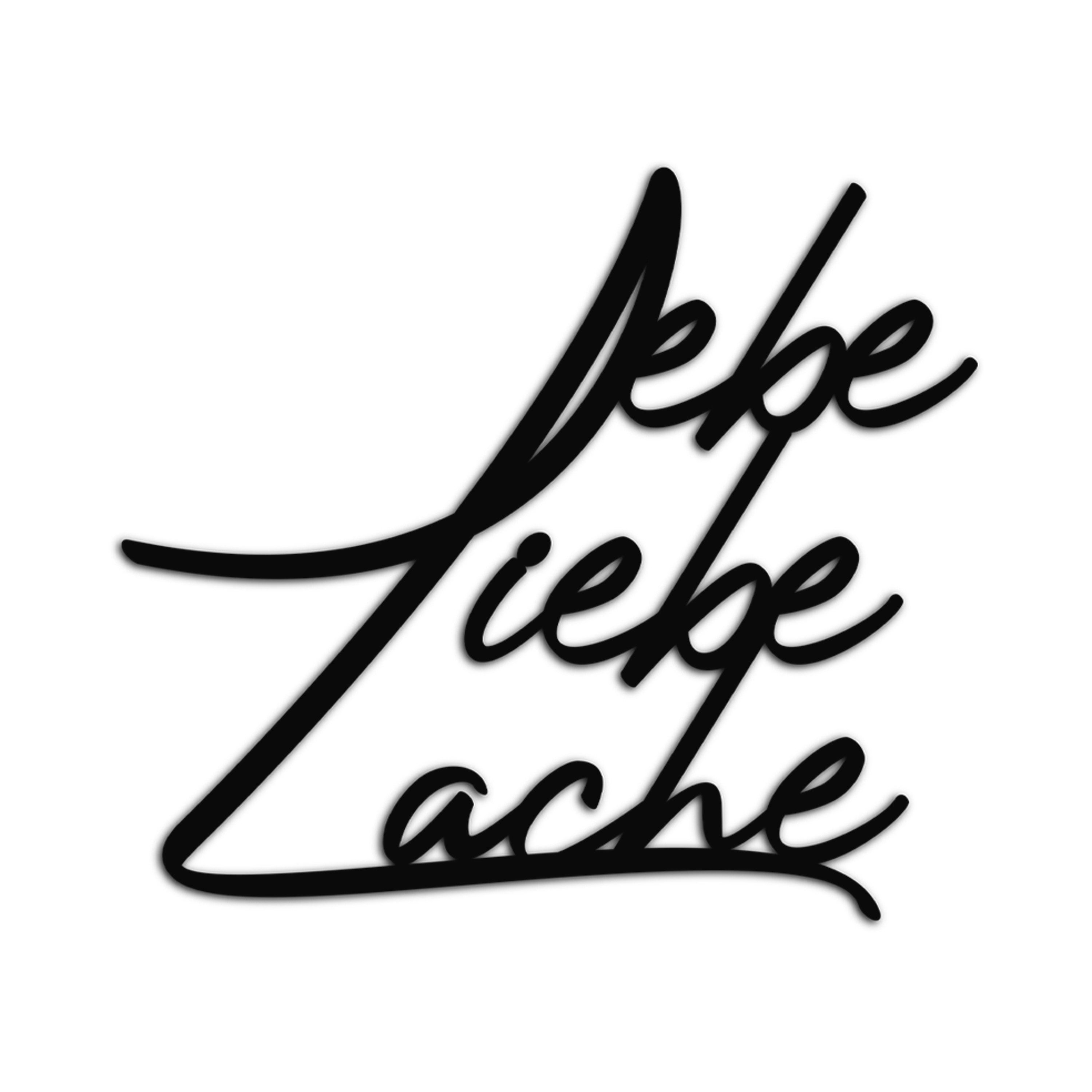 Namofactur Wandtattoo Lebe Liebe Lache XXL günstig online kaufen
