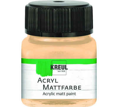 Kreul Acrylfarbe Kreul Acryl Mattfarbe beige 20 ml