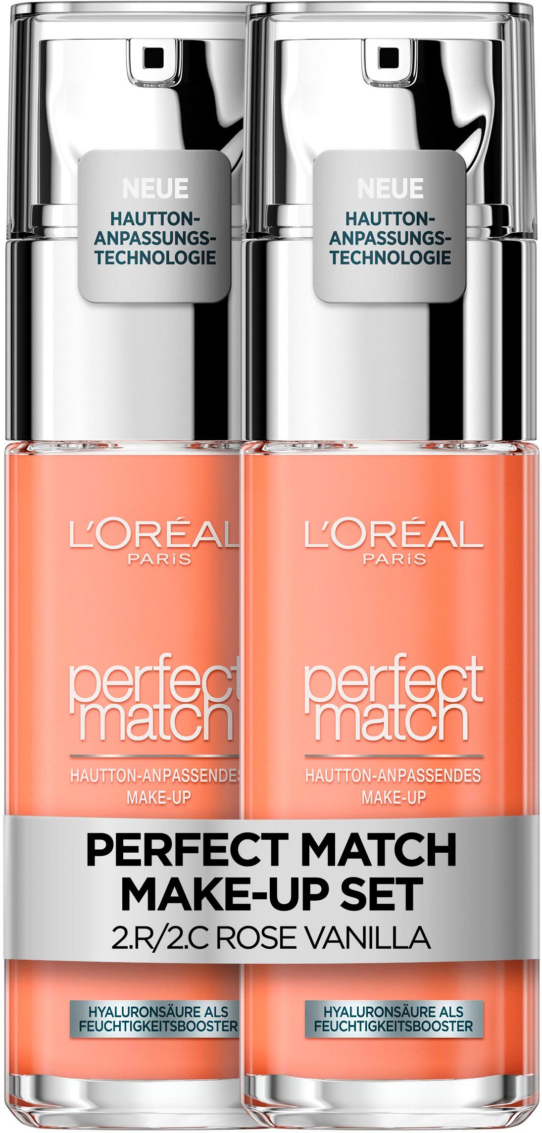 hochwertig und günstig L'ORÉAL PARIS Foundation 2.R Doppelpack Perfect Make-Up Match beige 2.C