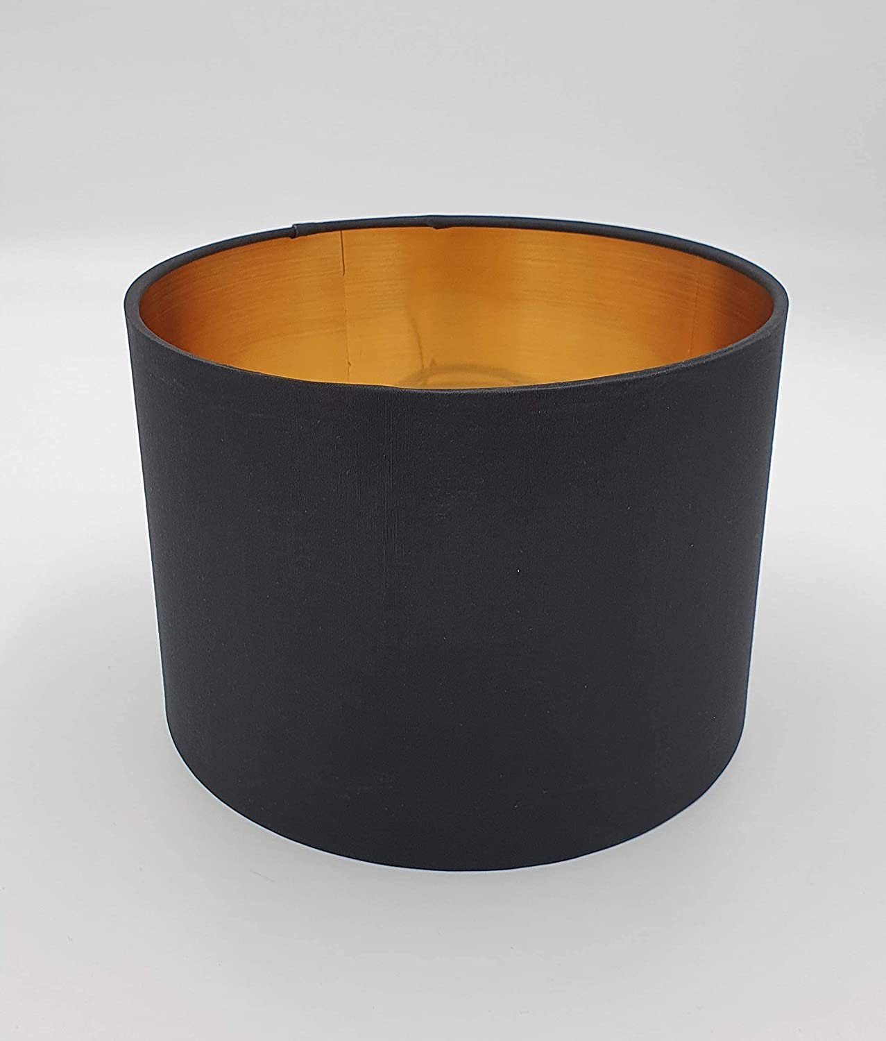 Lichthandel Hoch Lampenschirm Lampenschirm E27 Stoffschirm Rund Retro Vintage Leuchtenschirm, eleganter moderner Stoffschirm