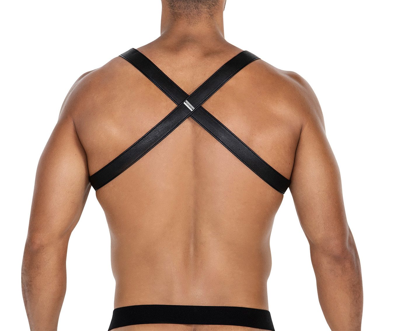 CUT4MEN Body Body Harness in schwarz/blau - One Size
