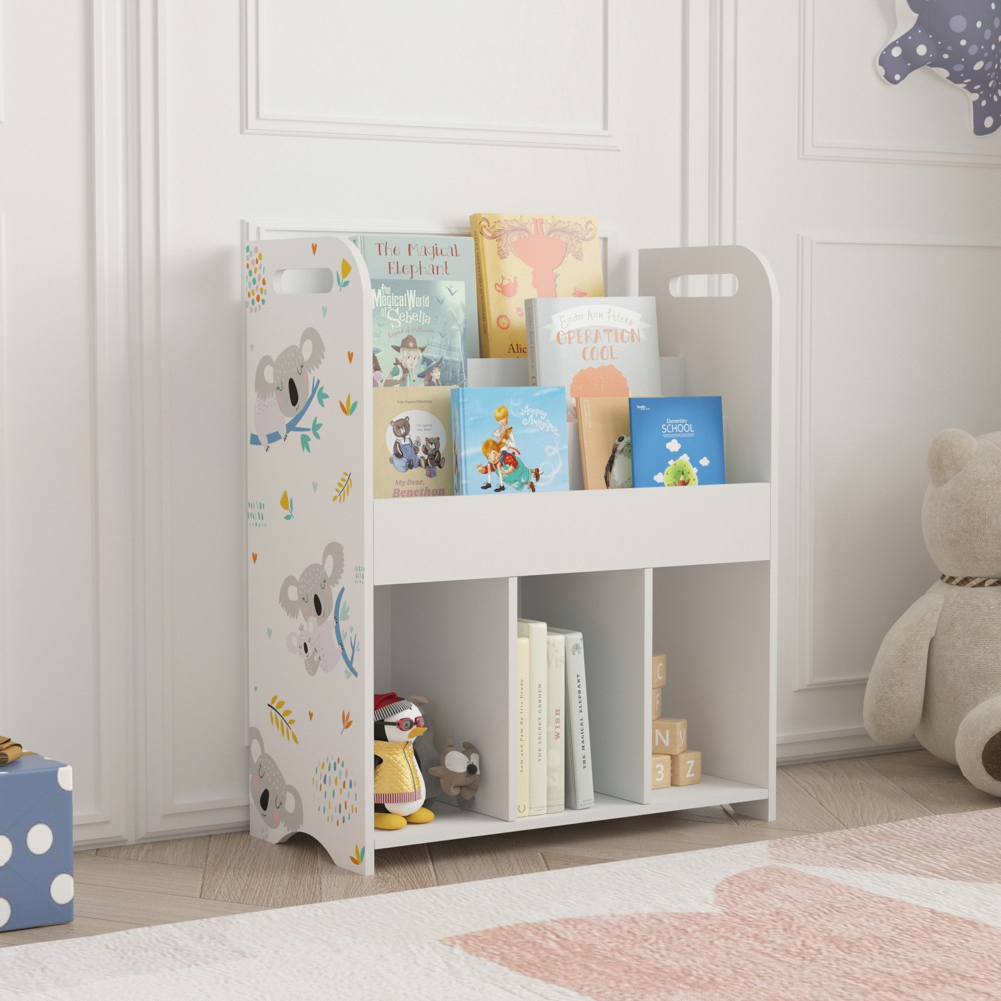 en.casa Kinderregal, »Røyrvik« mit 6 Fächern günstig online kaufen