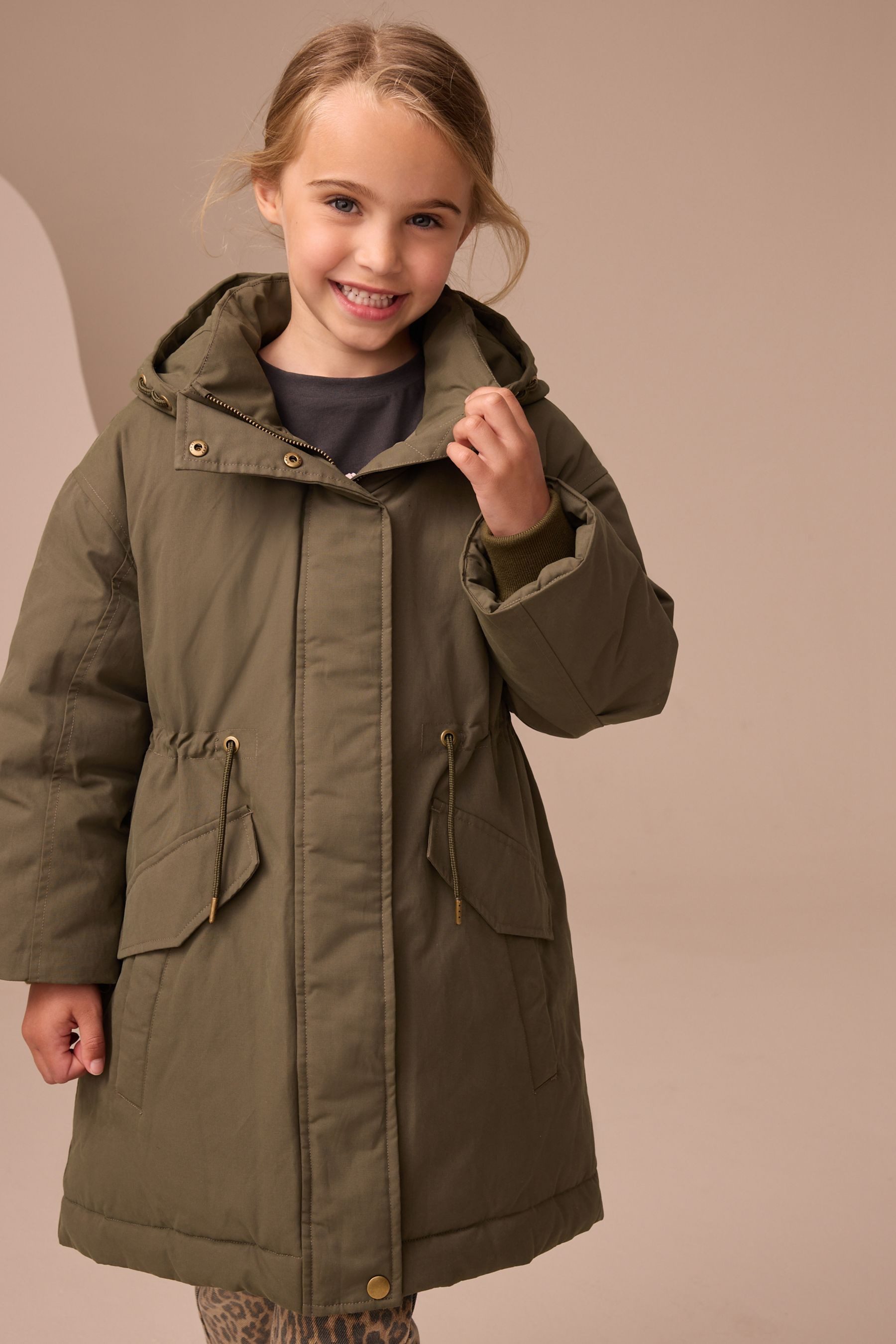 Next Steppmantel Wasserabweisender, wattierter Parka (1-tlg)