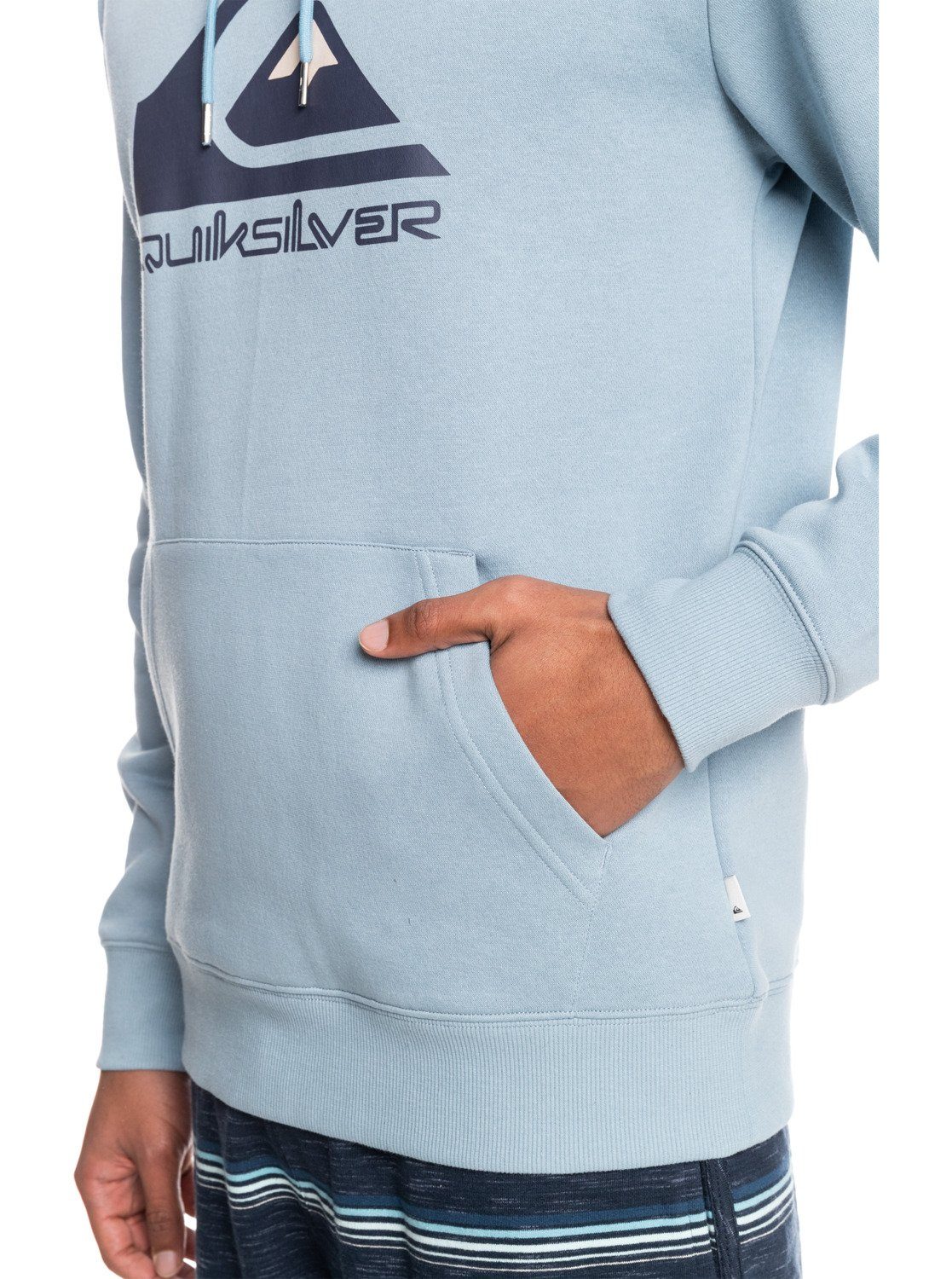 Quiksilver Sweatshirt Big Logo Ashley Blue