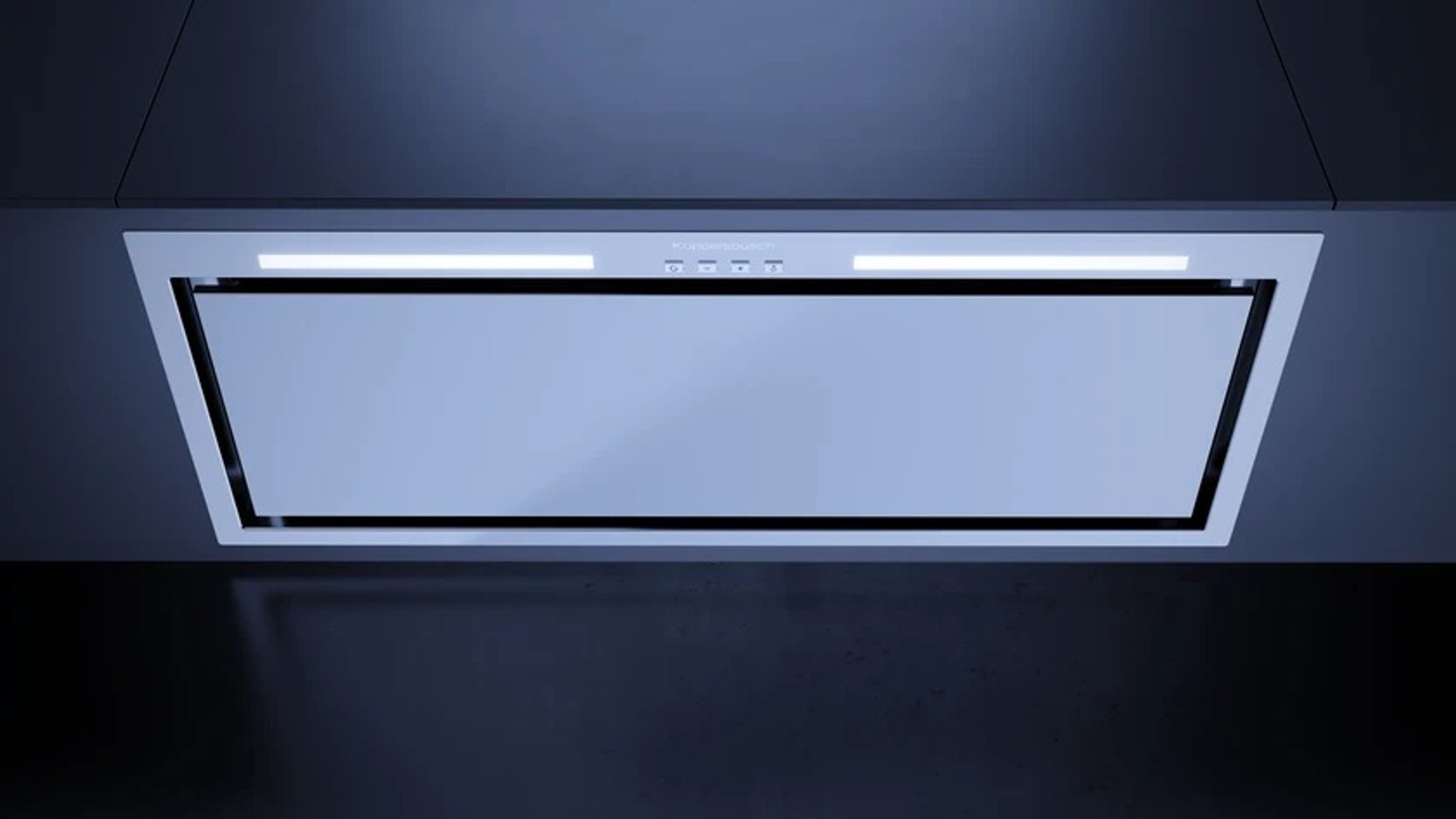 Küppersbusch Zwischenbauhaube DEL8550.0E Serie K-series.5 DEL8550.0E, Randabsaugung, Nachlaufautomatik, Touchsensoren