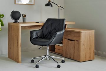 Jahnke Schreibtischstuhl BOSS WORX (1 St), Bürostuhl, Schreibtischstuhl, höhenverstellbar, Kunstlederbezug