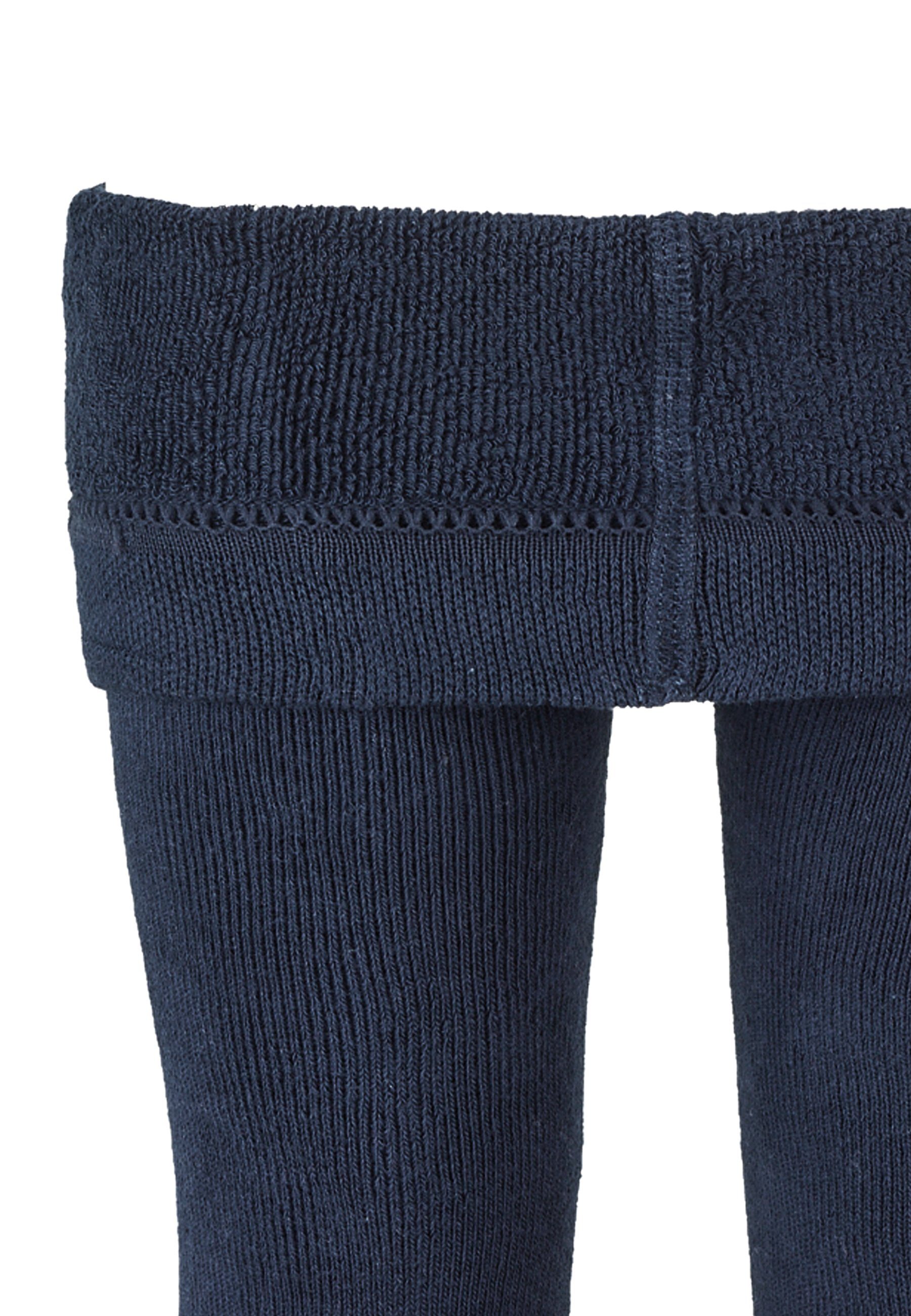 Sterntaler® Strickstrumpfhose Strumpfhose uni (1 St. Babystrumpfhose unifarben, Strumpfhose Vollplüsch) Krabbelstrumpfhose aus Baumwolle und Komfortbund