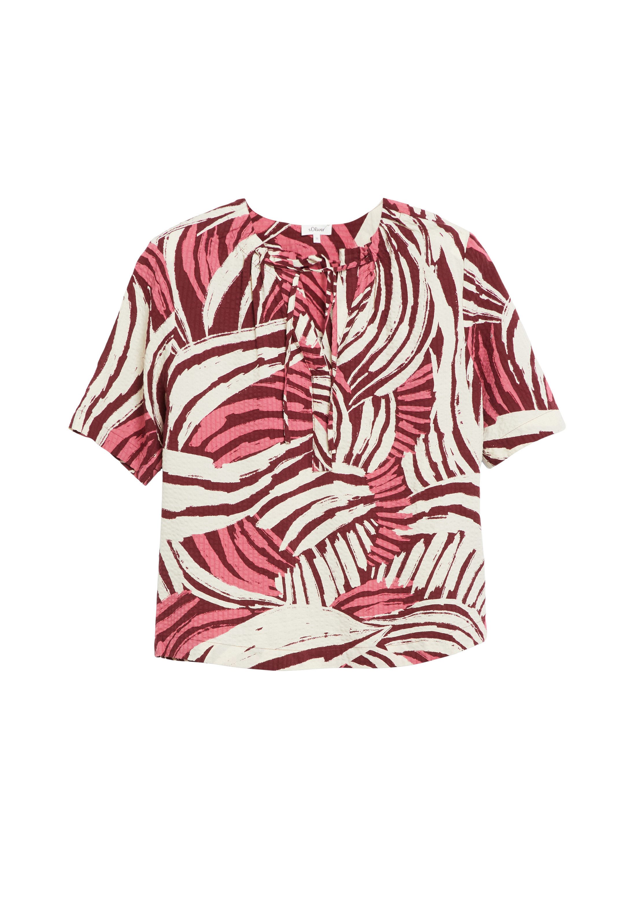Kurzarmbluse Bluse