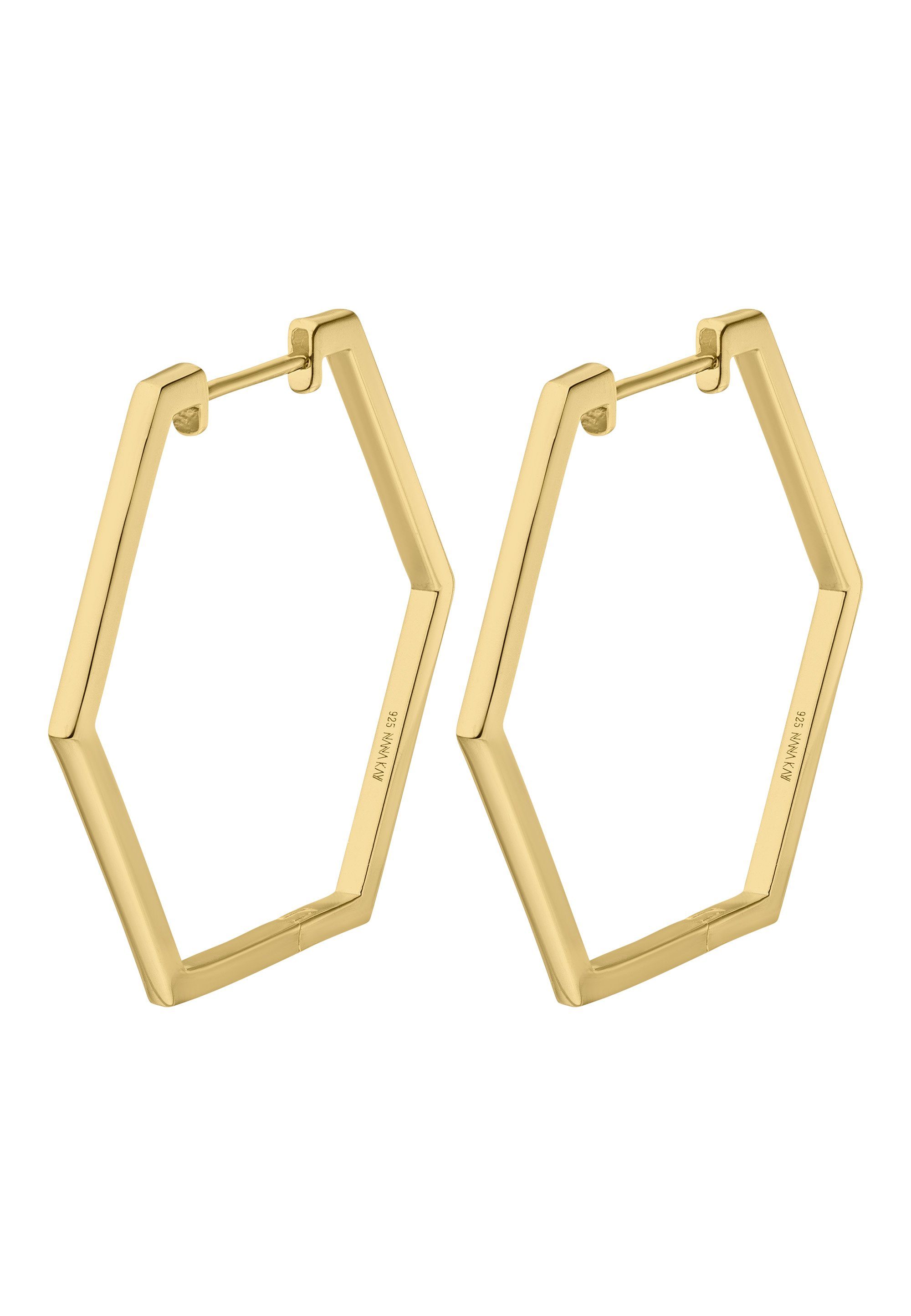 NANA KAY Paar Серьги-кольца, Mit unkompliziertem Clipverschluss