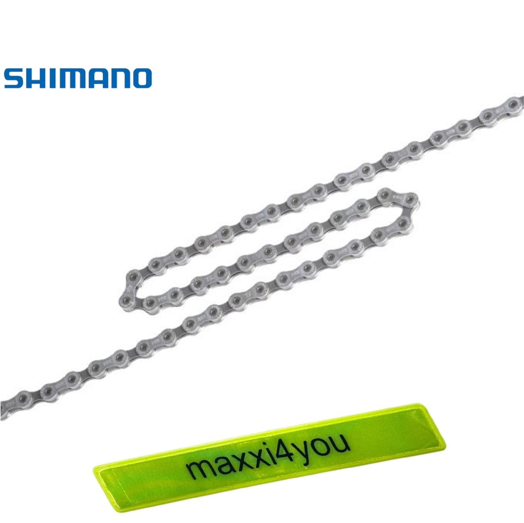 Fahrradkette Shimano Kette CN-HG93 9-Fach 116 Glieder inkl. Reflexband
