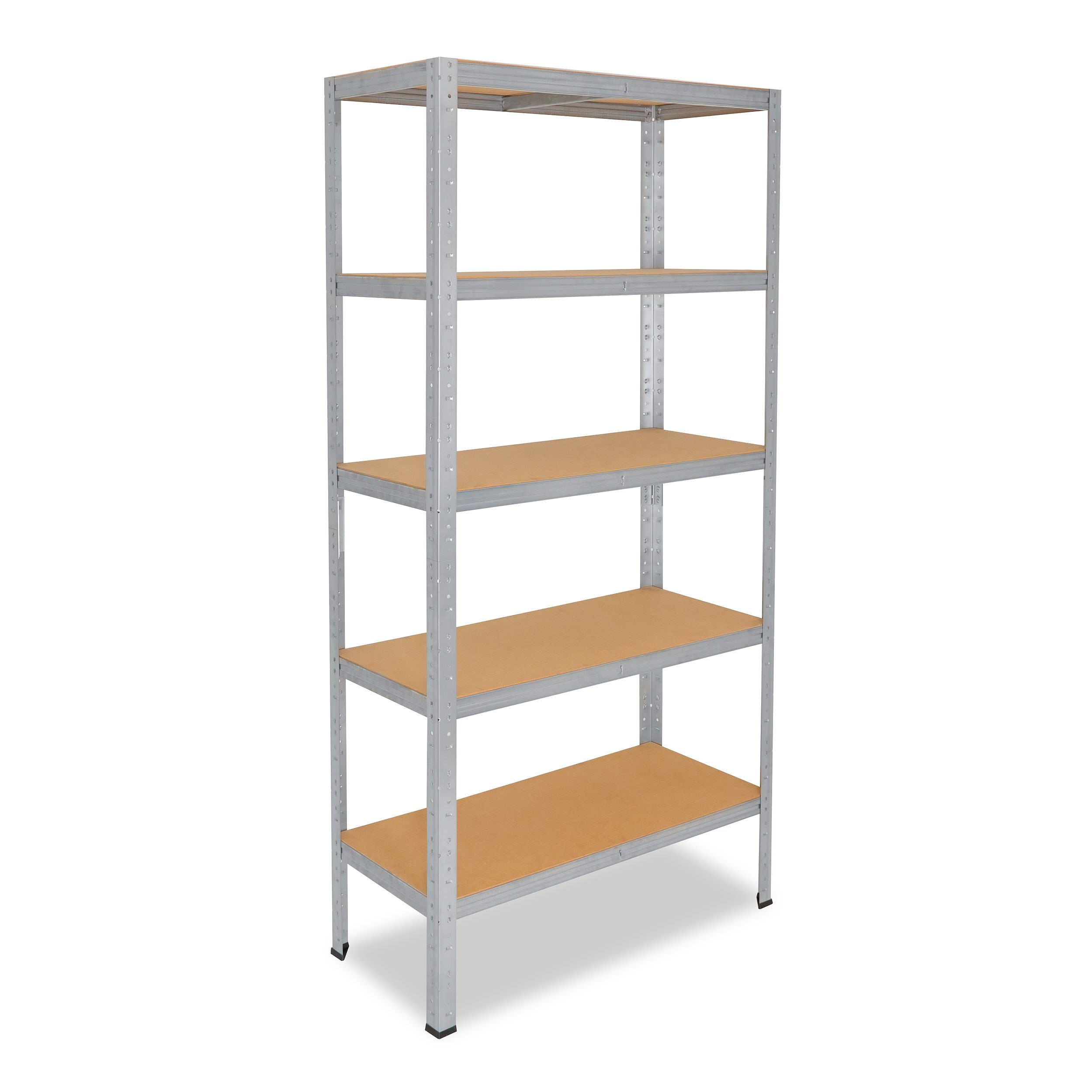 shelfplaza Schwerlastregal HOME, 155x50x40cm verzinkt, 5 günstig online kaufen