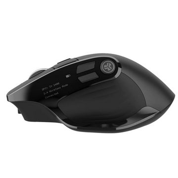 Jlab Epic Wireless Maus (Kabellos, USB-C, 2.400 DPI, 10m Reichweite, 2,4 GHz)