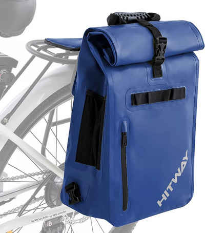 HITWAY Fahrradtasche 3in1 Fahrradtasche-29L-Geeignet als Gepäckträgertasche- wasserdicht