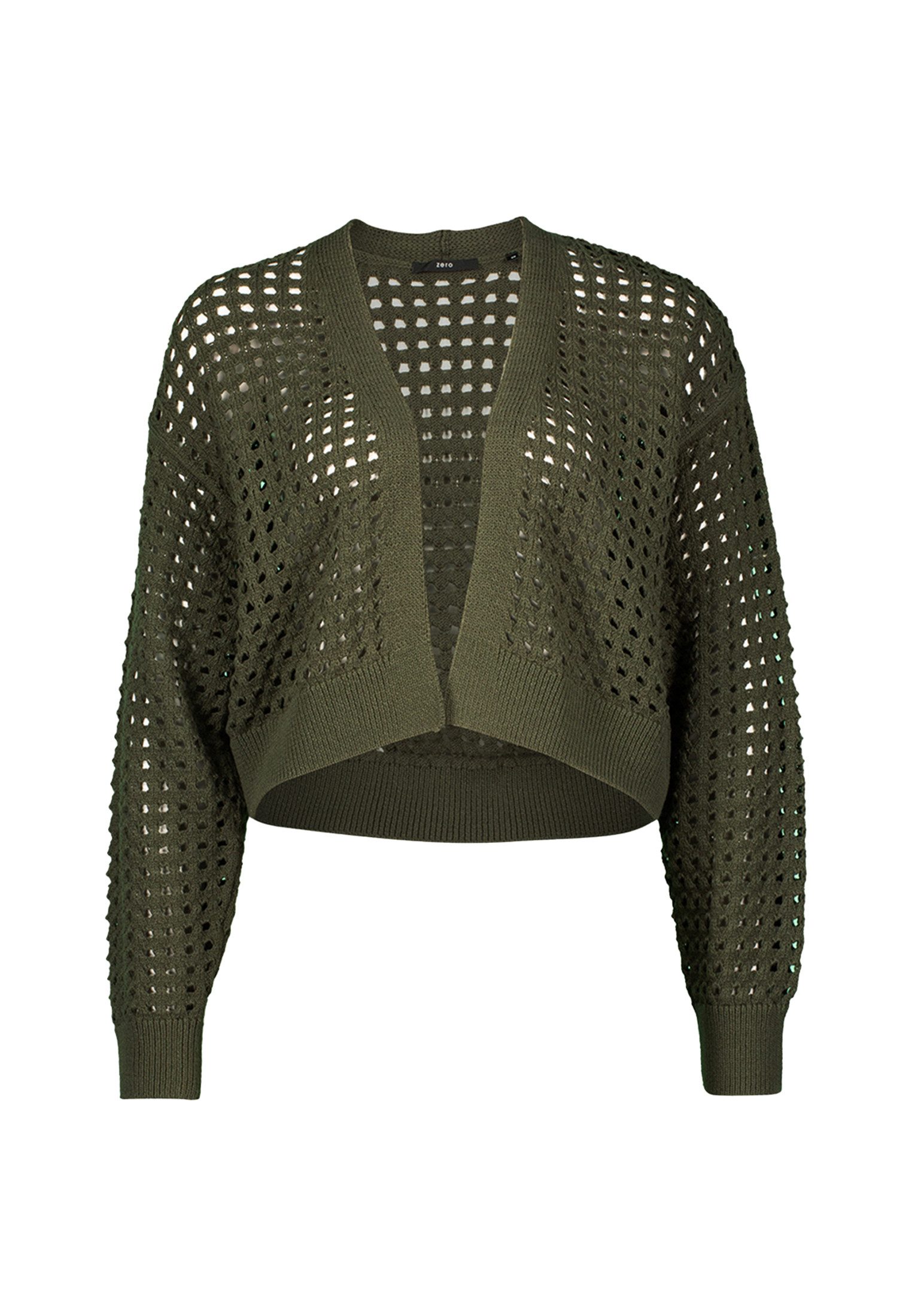 Zero Strickjacke "zero Damen Cardigan mit Knöpfen", Knopfleiste günstig online kaufen