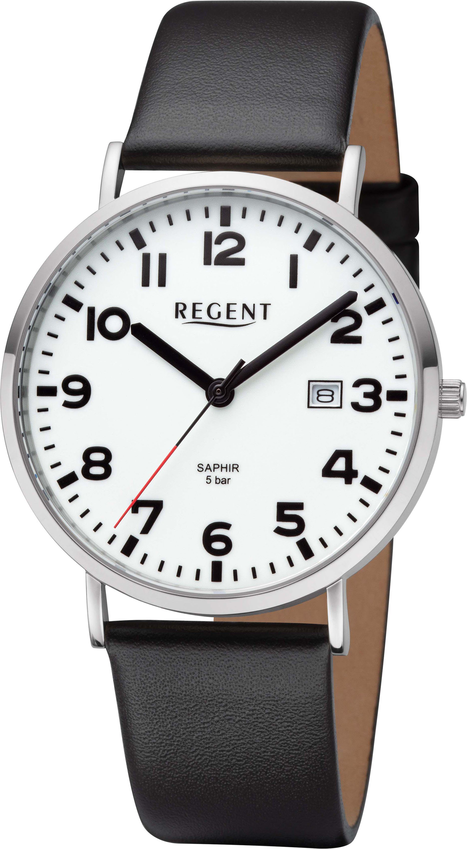 Regent Quarzuhr BA-796 - 30413SS