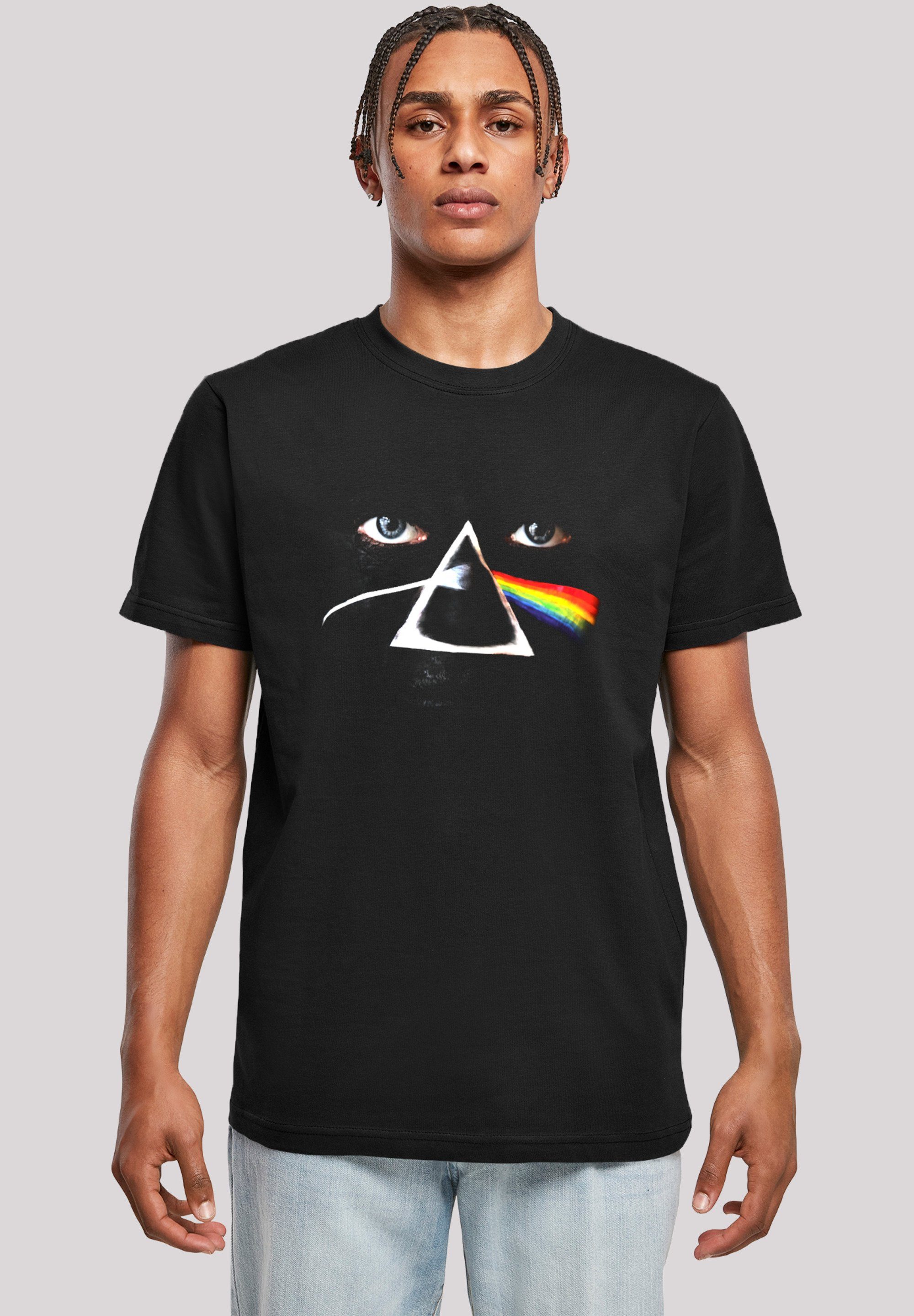 F4NT4STIC T-Shirt Pink Floyd Prism Shirt Rock Musik Print | T-Shirts