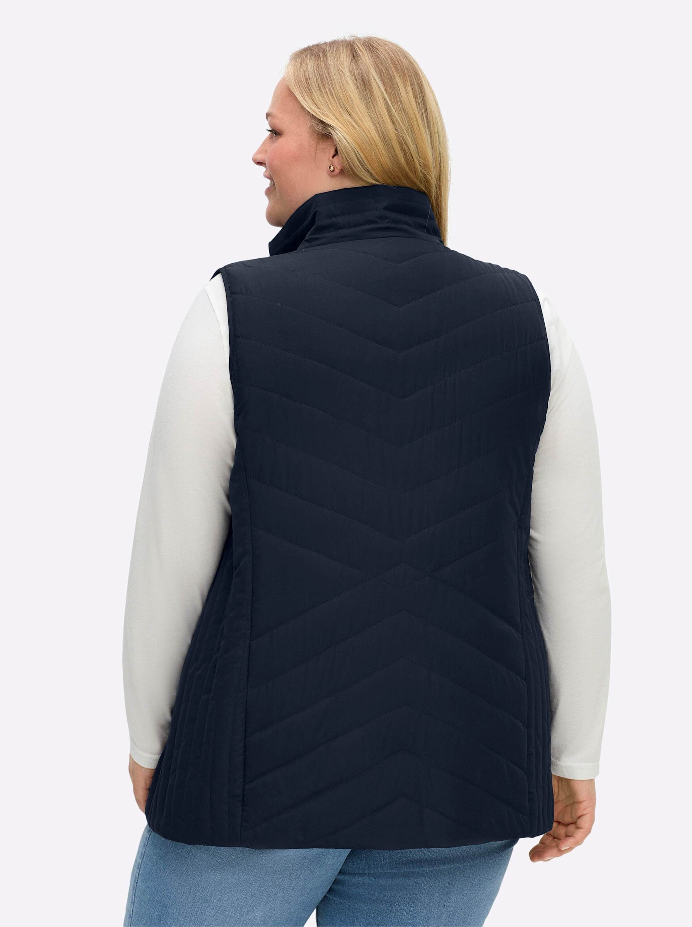 Sheego Jerseyweste Steppweste günstig online kaufen
