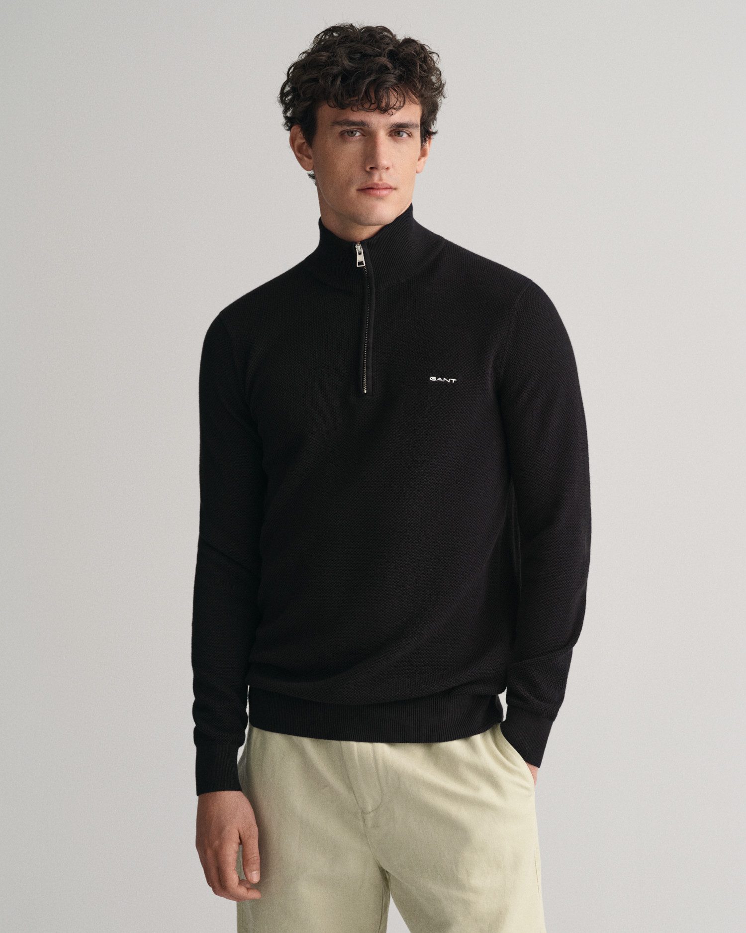 Gant Troyer COTTON PIQUE HALF ZIP günstig online kaufen