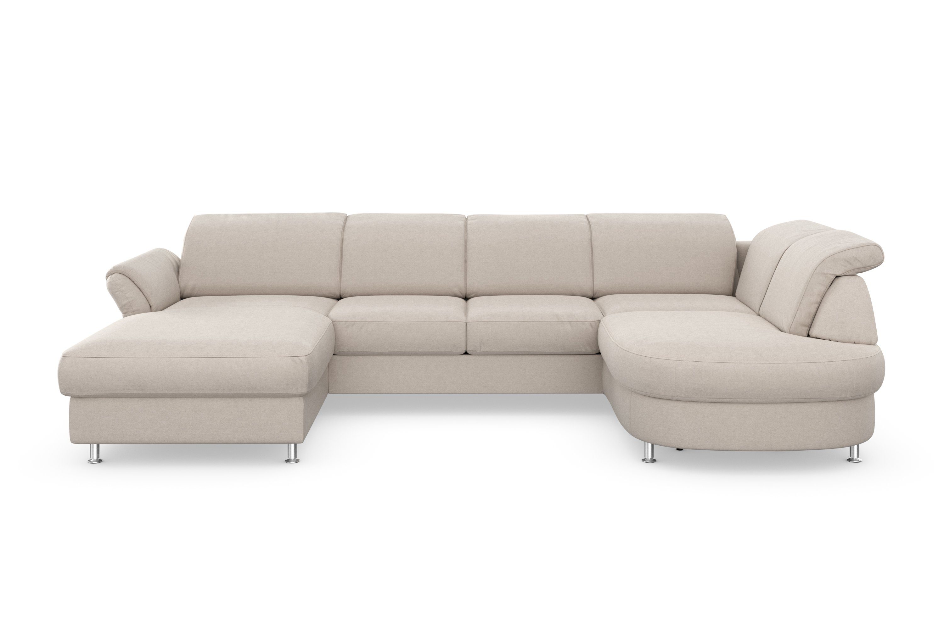 sit&more Wohnlandschaft "Apulia U-Form", wahlweise Bettfunktion, Bettkasten günstig online kaufen