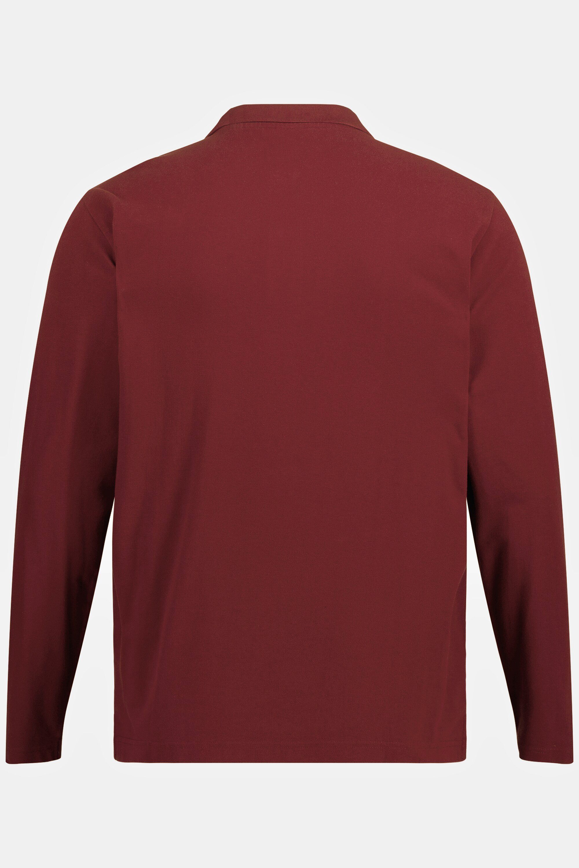 JP1880 Poloshirt Poloshirt Basic Langarm Piqué