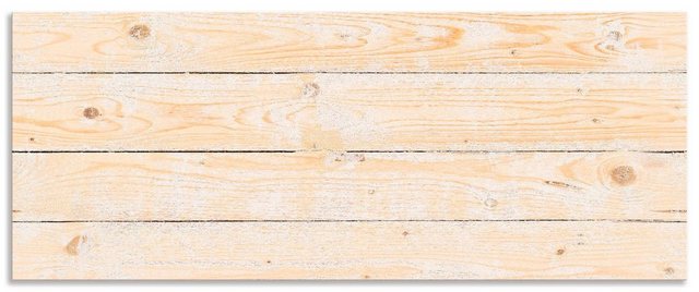 Artland Küchenrückwand »Holzstruktur«, (1-tlg), selbstklebend in vielen Größen - Spritzschutz Küche hinter Herd u. Spüle als Wandschutz vor Fett, Wasser u. Schmutz - Rückwand, Wandverkleidung aus Alu-Otto