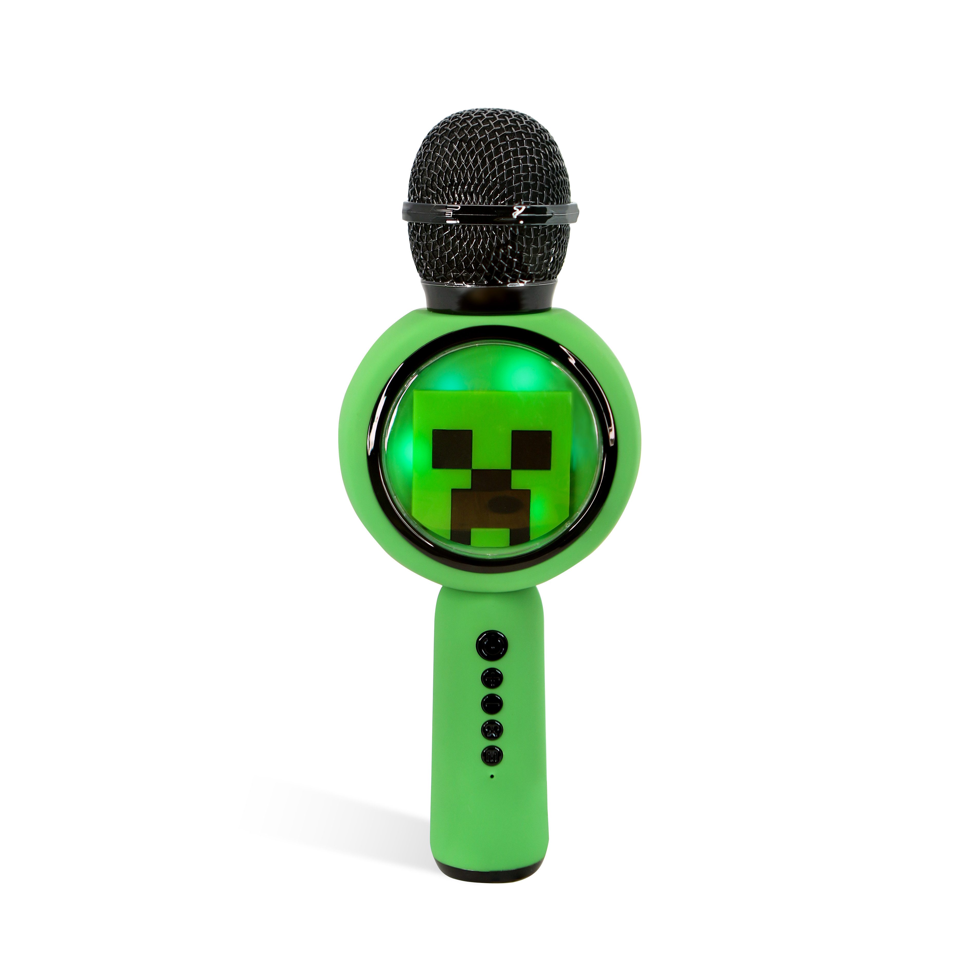 OTL Minecraft Creeper Karaoke-Mikrofon mit Lautsprecher Karaoke-Maschine