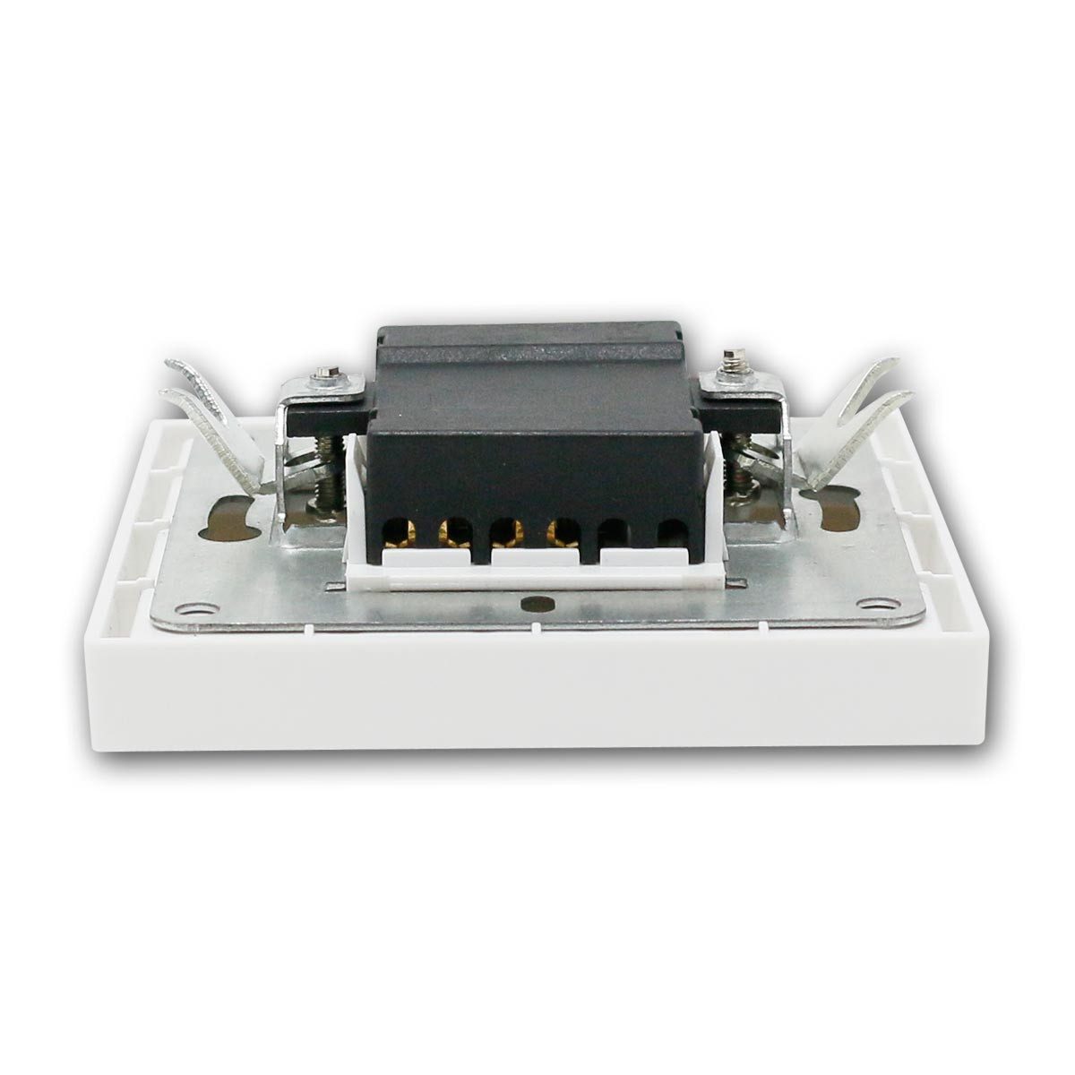 McPower Wechselschalter SHALLOW weiß 250V~/10A mit Rahmen Unterputzschalter – Bild 3 von 5