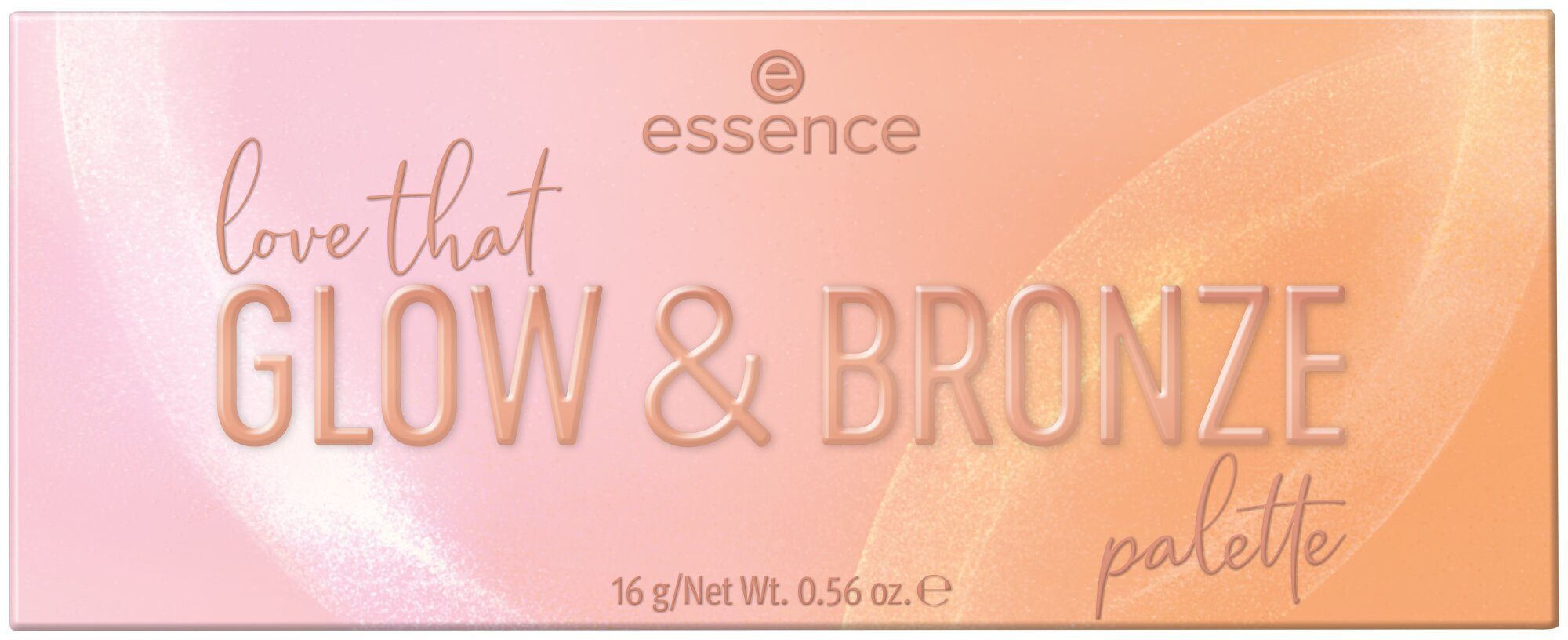 Essence Highlighter-Palette love that GLOW & BRONZE palette, mit intensieven Nuancen