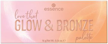 Essence Highlighter-Palette love that GLOW & BRONZE palette