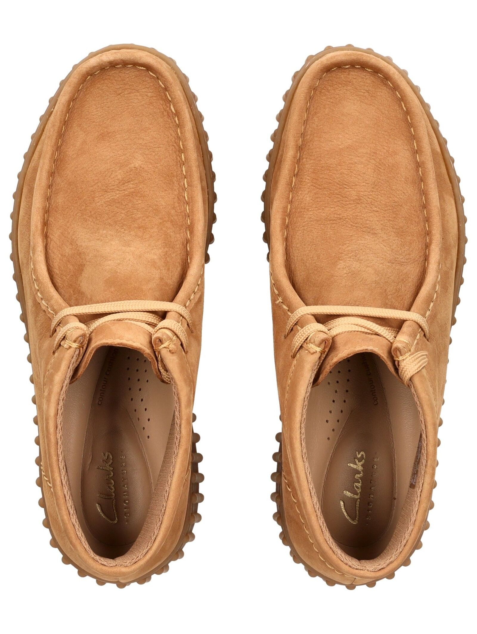 Clarks Clarks Stiefelette Nubukleder Plateaustiefelette