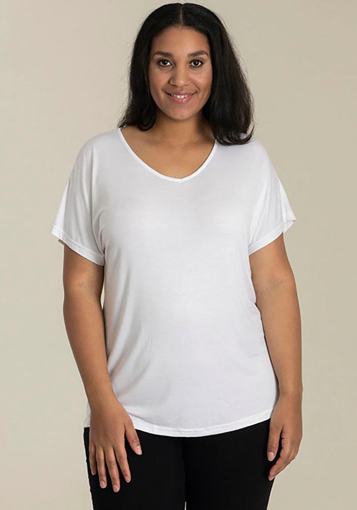 SANDGAARD T-Shirt Asmsterdam in Unifarbe günstig online kaufen