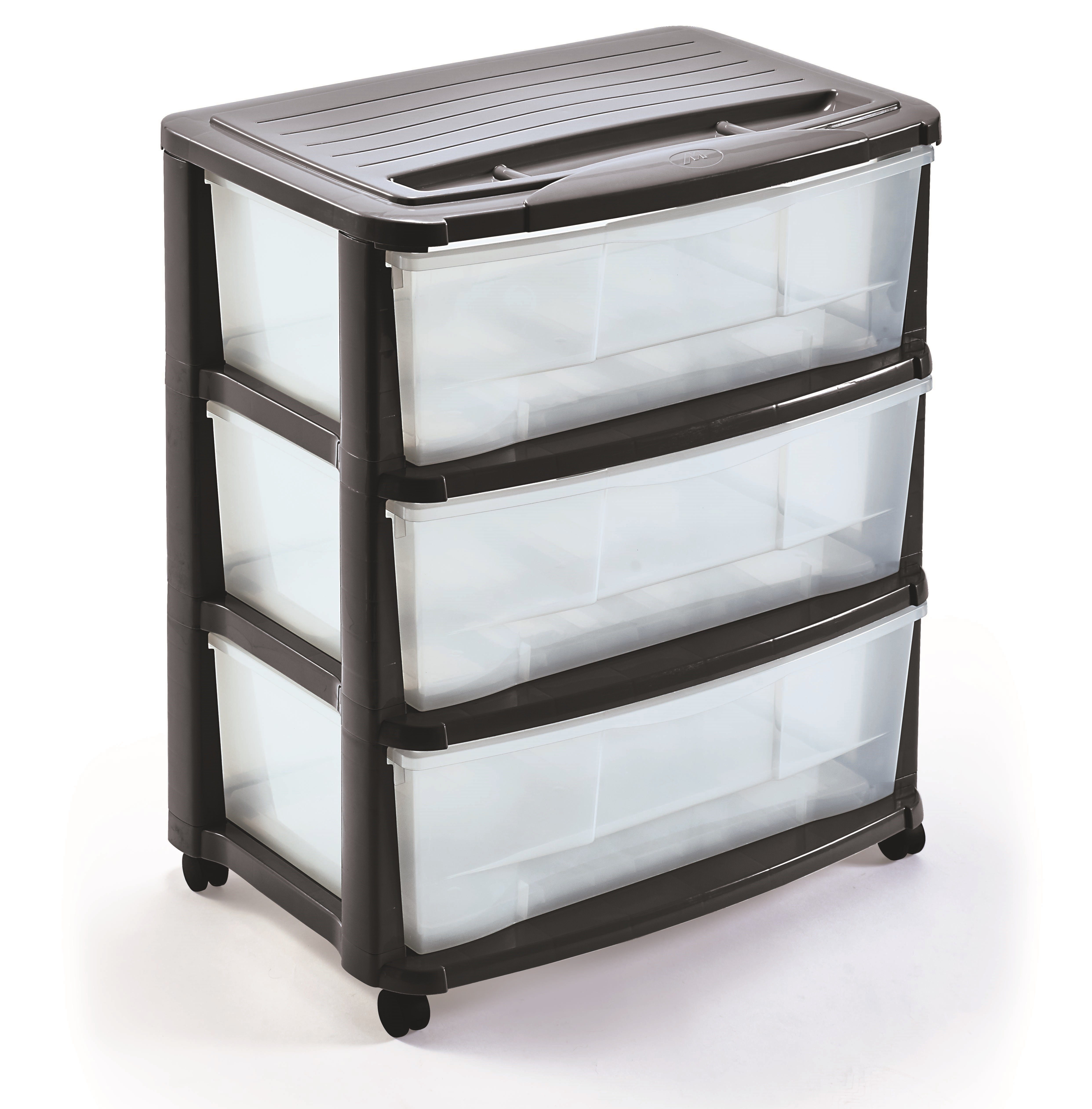 M home Rollcontainer Schubladenrollwagen PLS6220 Rollcontainer
