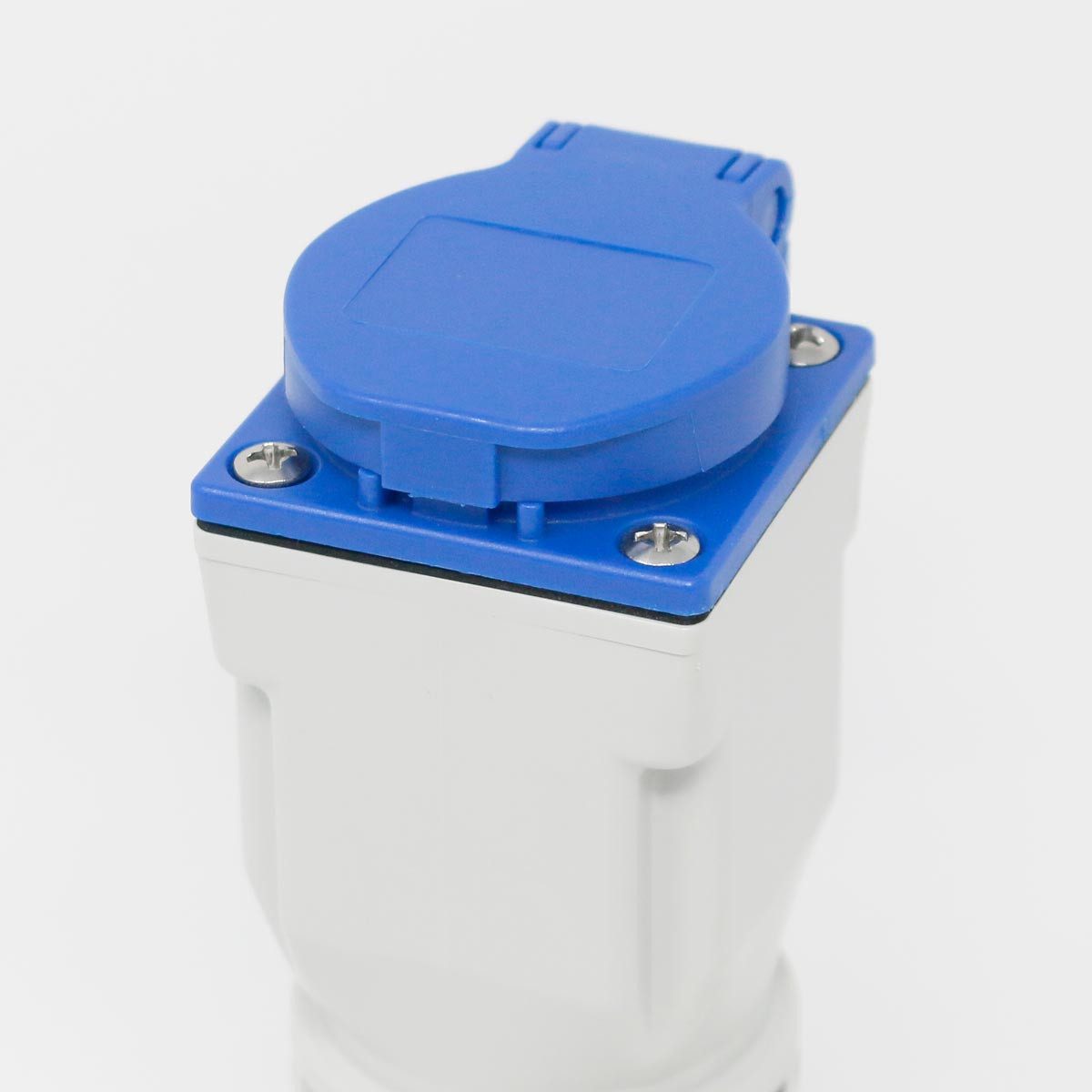 PCE CEE-Kupplung CEE-Adapterstecker, Stecker auf Schuko-Kupplung