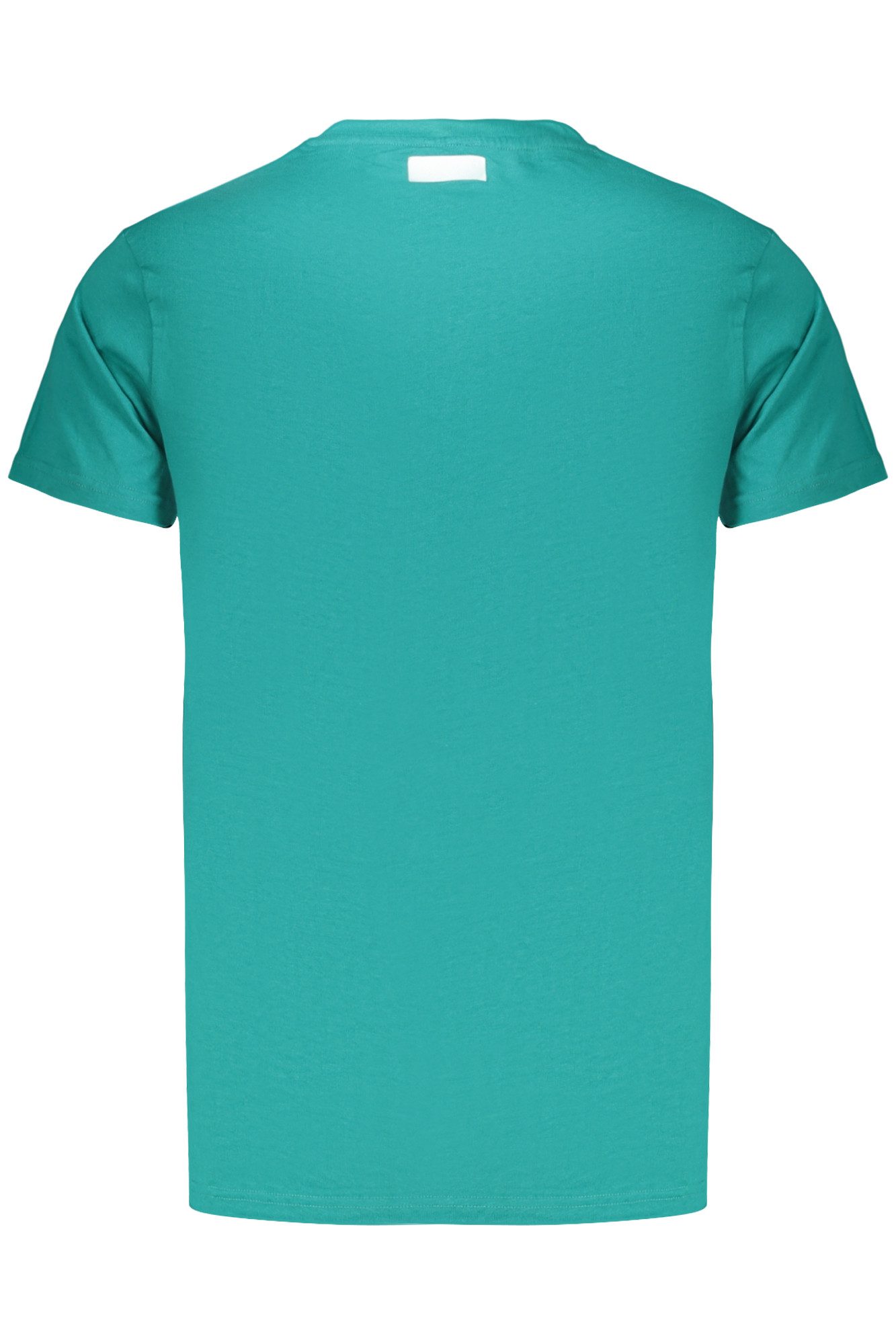 Bikkembergs T-Shirt Herren Kurzarm-T-Shirt in Grün mit Rundhals und