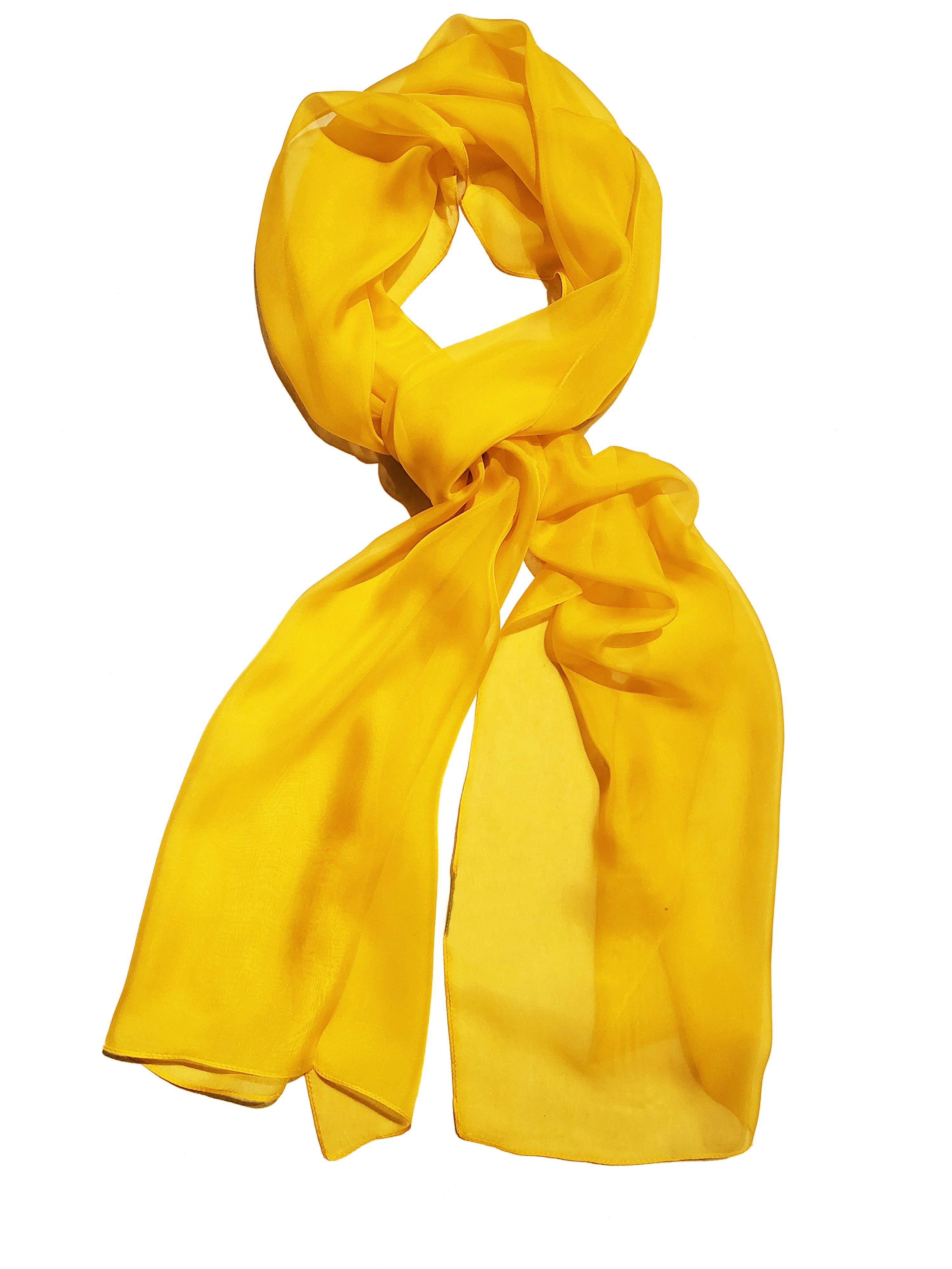Posh Gear Seidenschal Seiden Schal Chiffon günstig online kaufen