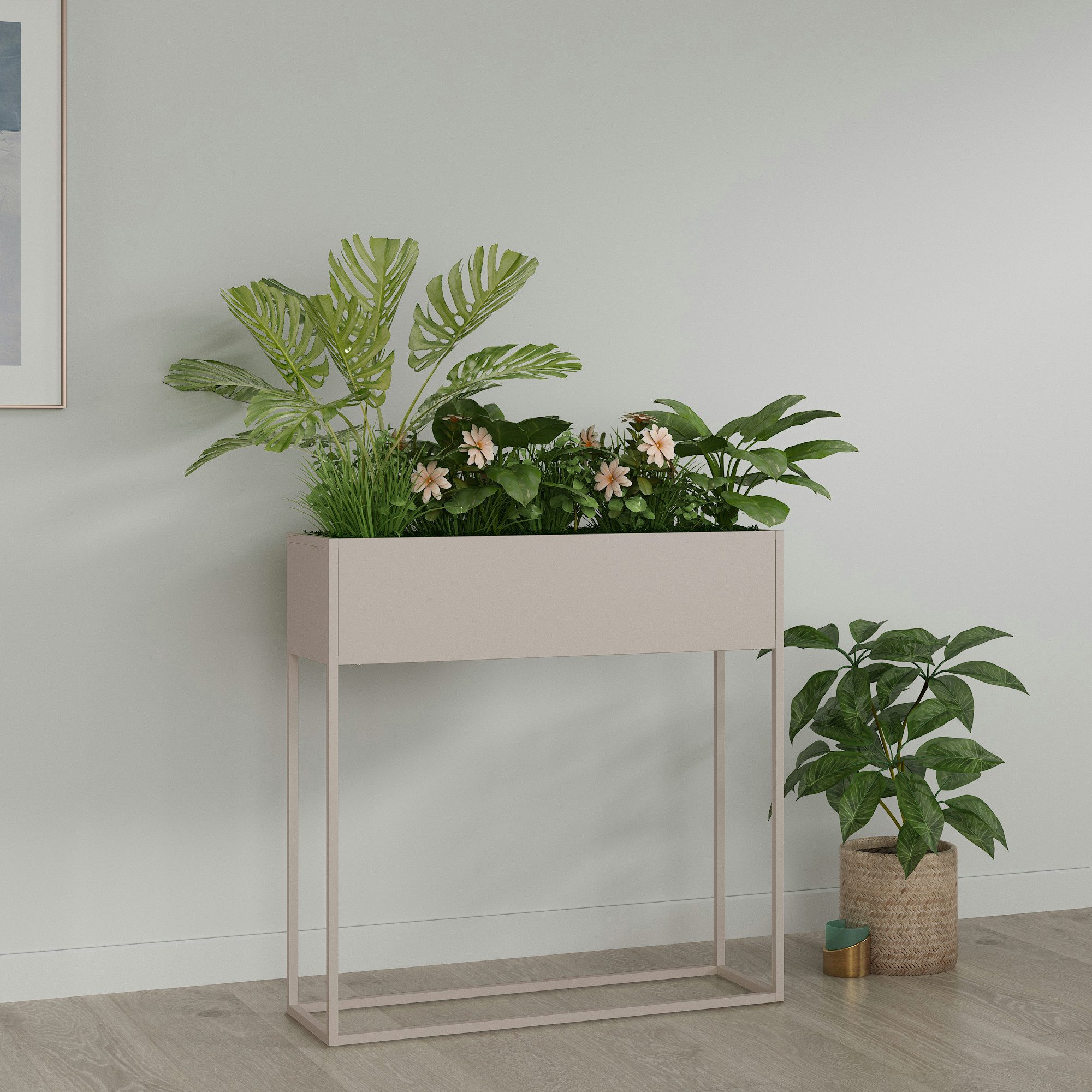 en.casa Blumenkasten, »Joensuu« Hochbeet 80 x günstig online kaufen