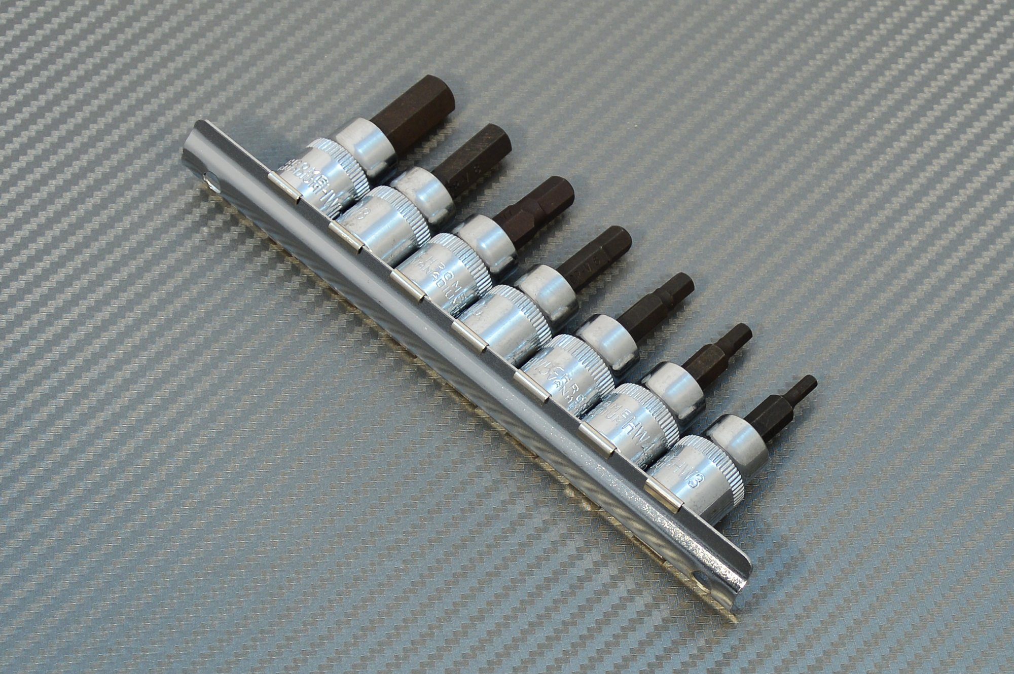 Bolter Steckschlüssel Bit Einsatz 3/8" Innensechskant Einsätze Nuss Sechskant Steckschlüssel (1 St)