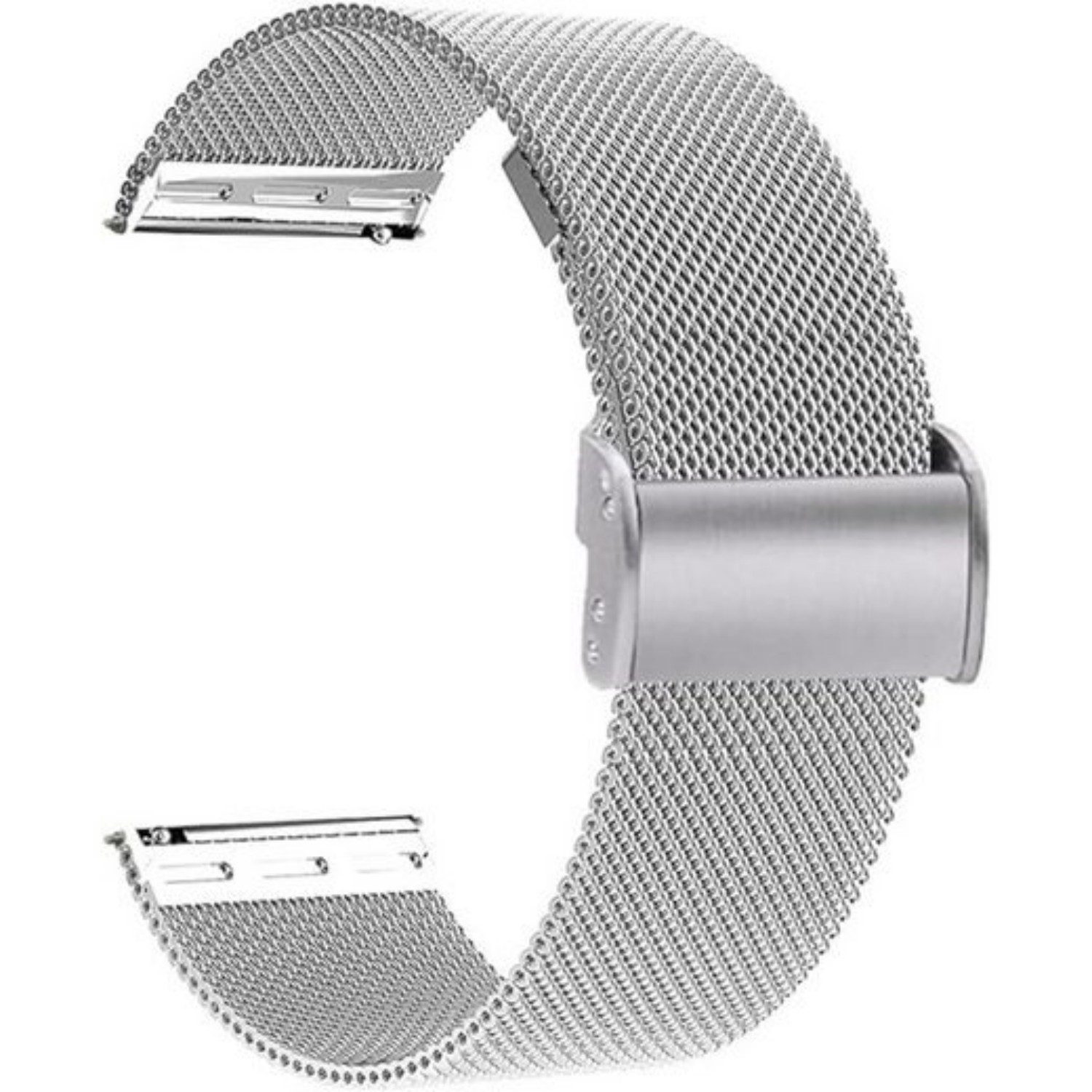 ibettertec Uhrenarmband Smartwatch-Armband Uhrenarmbänder Ersatzband für Damen Herren, Metall Armbänder Milanaise Ersatz Armband 20/22mm
