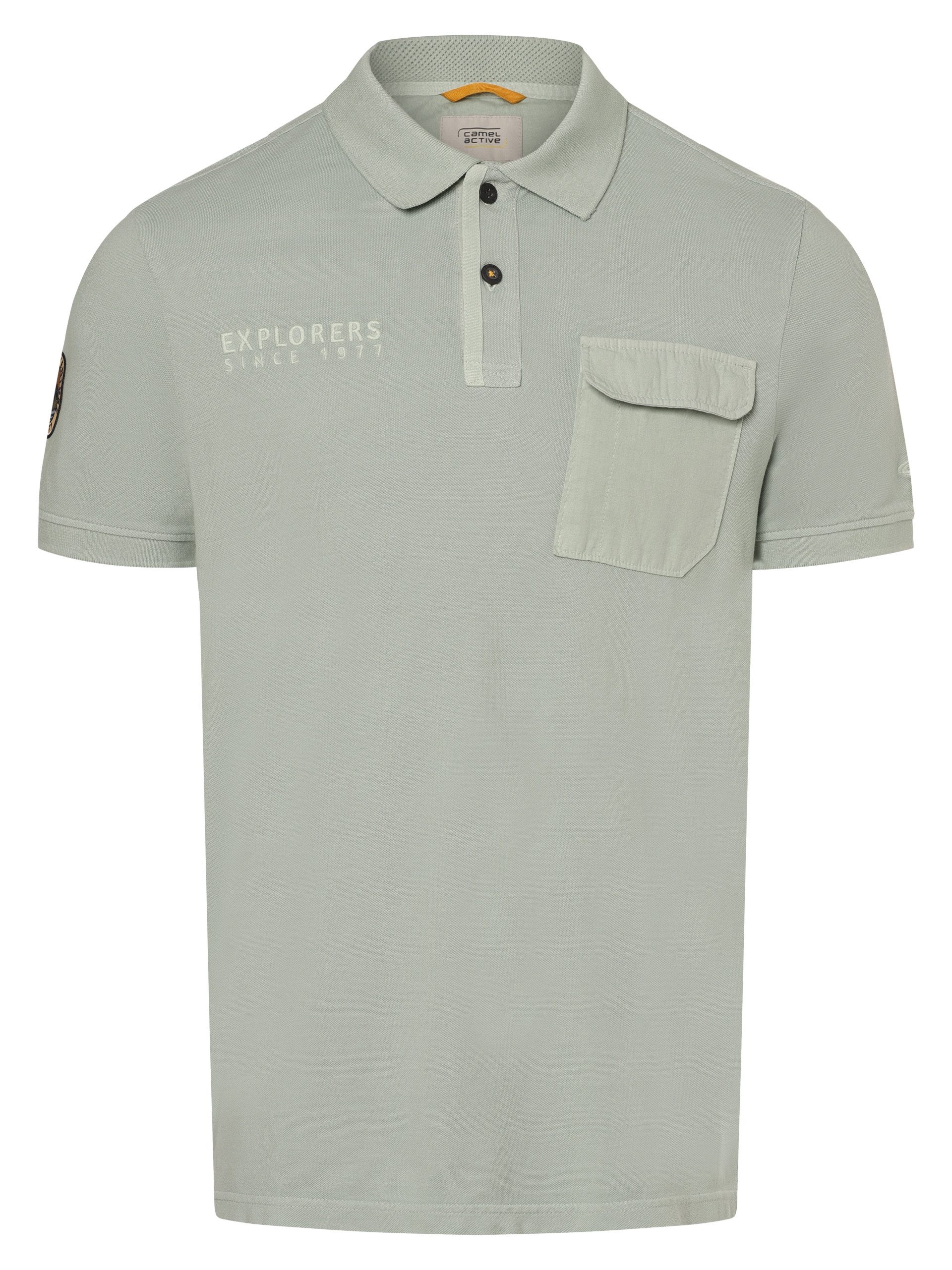 camel active Poloshirt mit floralem Print Shirts_Poloshirt günstig online kaufen