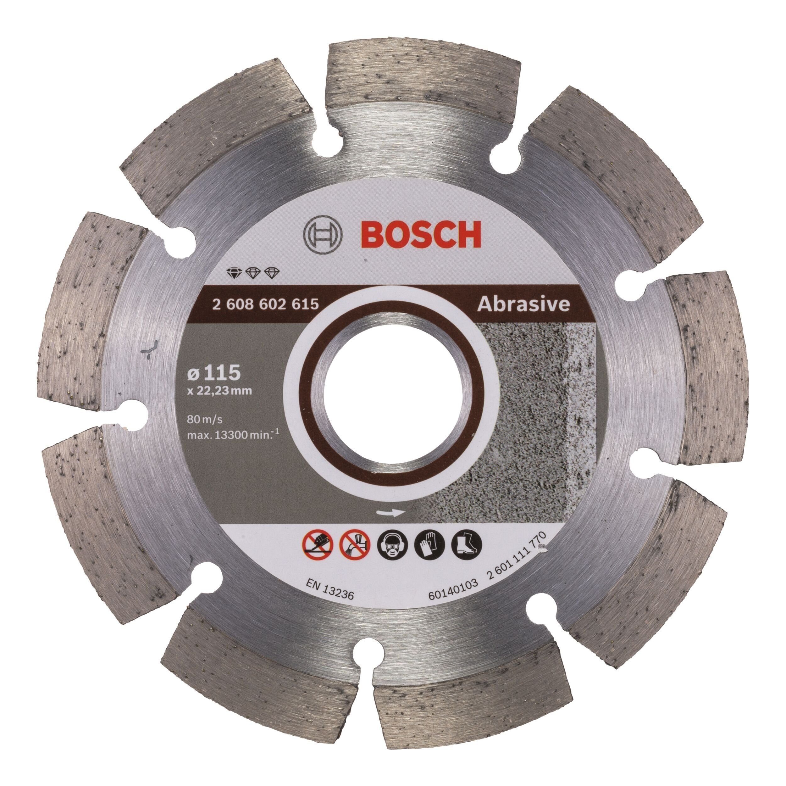 BOSCH Trennscheibe, Ø 115 mm, Standard for Abrasive Diamanttrennscheibe - 115 x 22,23 x 1,6 x 7 mm