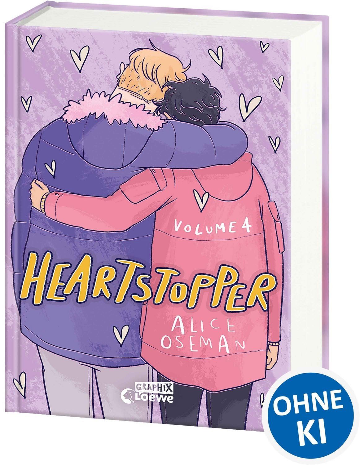 Heartstopper Volume 4 (deutsche Hardcover-Ausgabe) / Alice Oseman, Lies, wie die schönste Liebesgeschichte des Jahres weitergeht - Comicbuch-Vorlage zur erfolgreichen Netflix-Serie