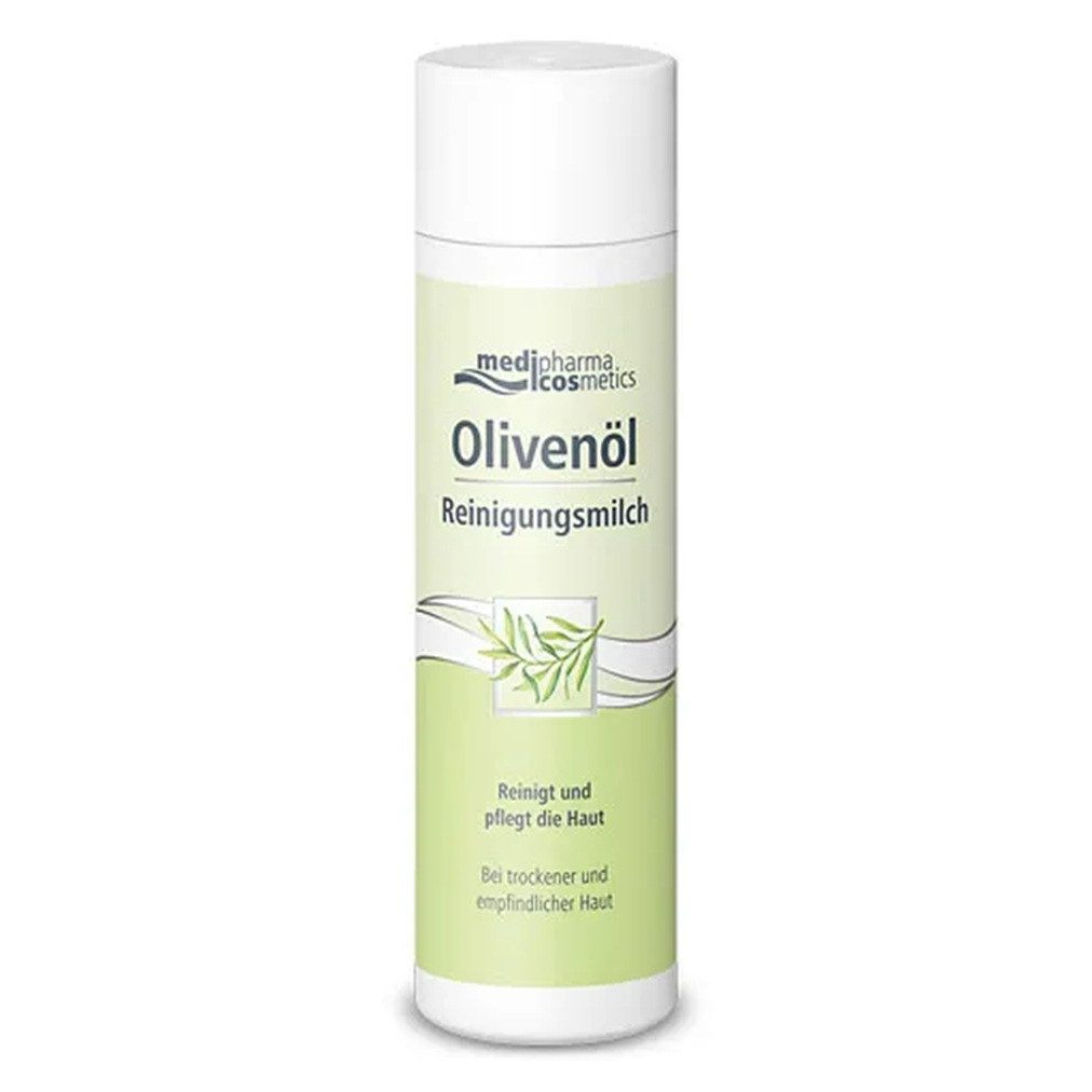 Dr. Theiss Naturwaren Gesichts-Reinigungsmilch – Olivenöl Reinigungsmilch, Milde Reinigung für empfindliche Haut