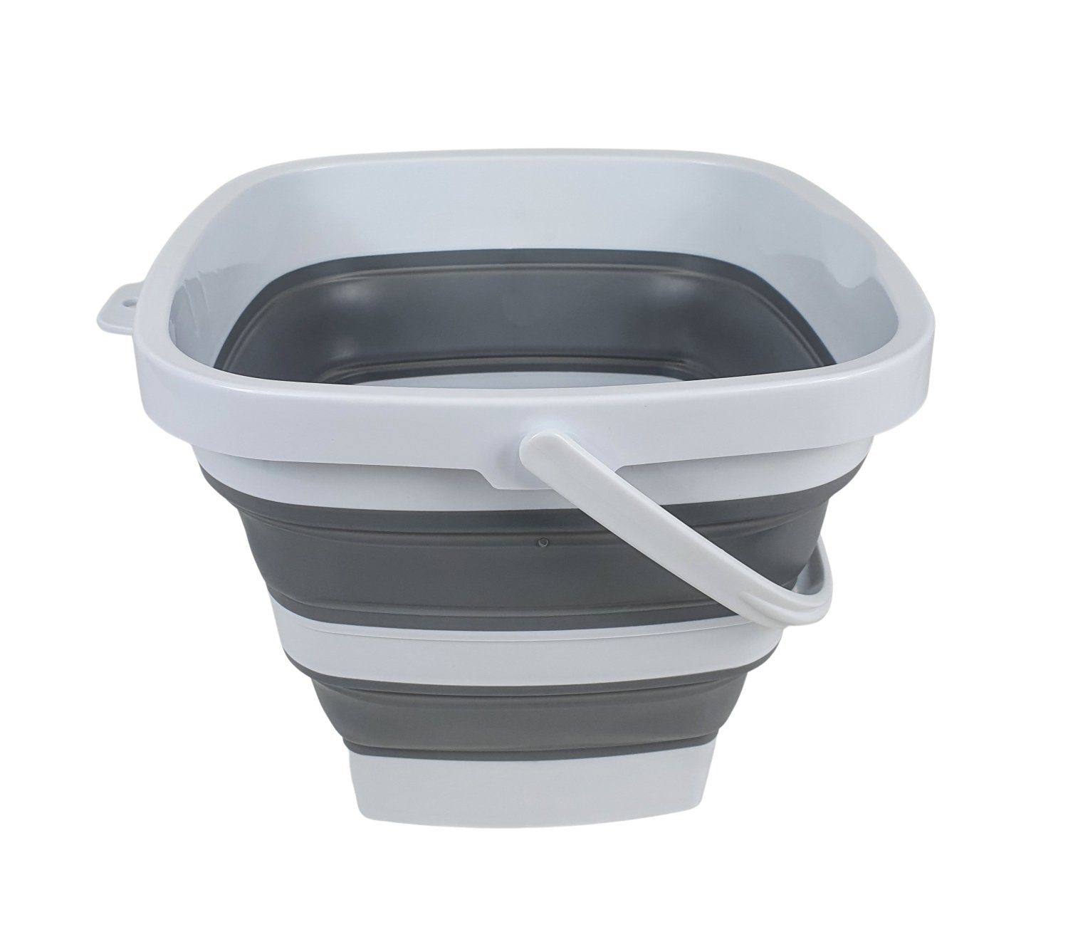 sesua Falteimer faltbarer Eimer 10L mit Aufhängehaken Camping Angeln Garten Outdoor