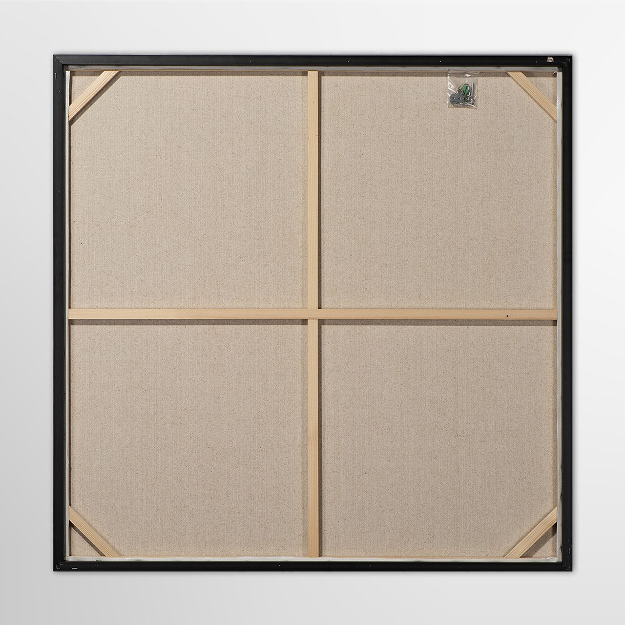 ArtUniverse Gemälde Golden Swing 100 x 100 cm, Abstrakt