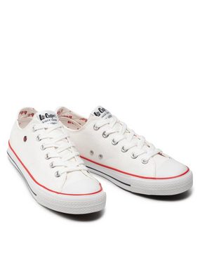 Lee Cooper Sneakers aus Stoff LCW-22-31-0874M White Sneaker