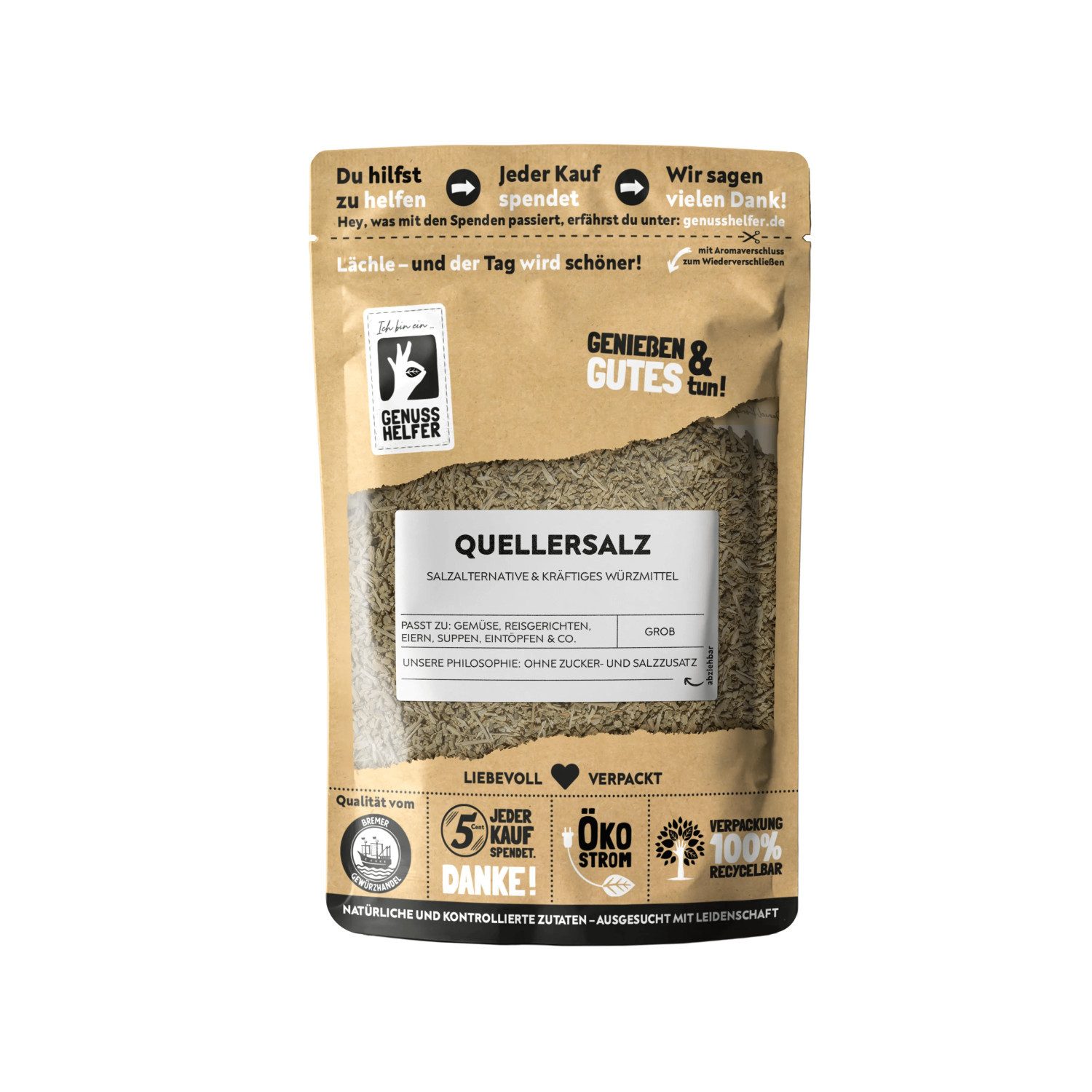 Bremer Gewürzhandel Gewürz Quellersalz, 80 g