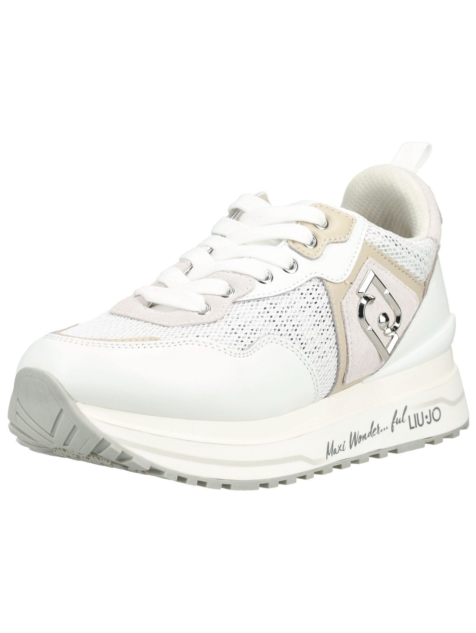 Liu Jo Sneaker Leder/Textil . Plateausneaker