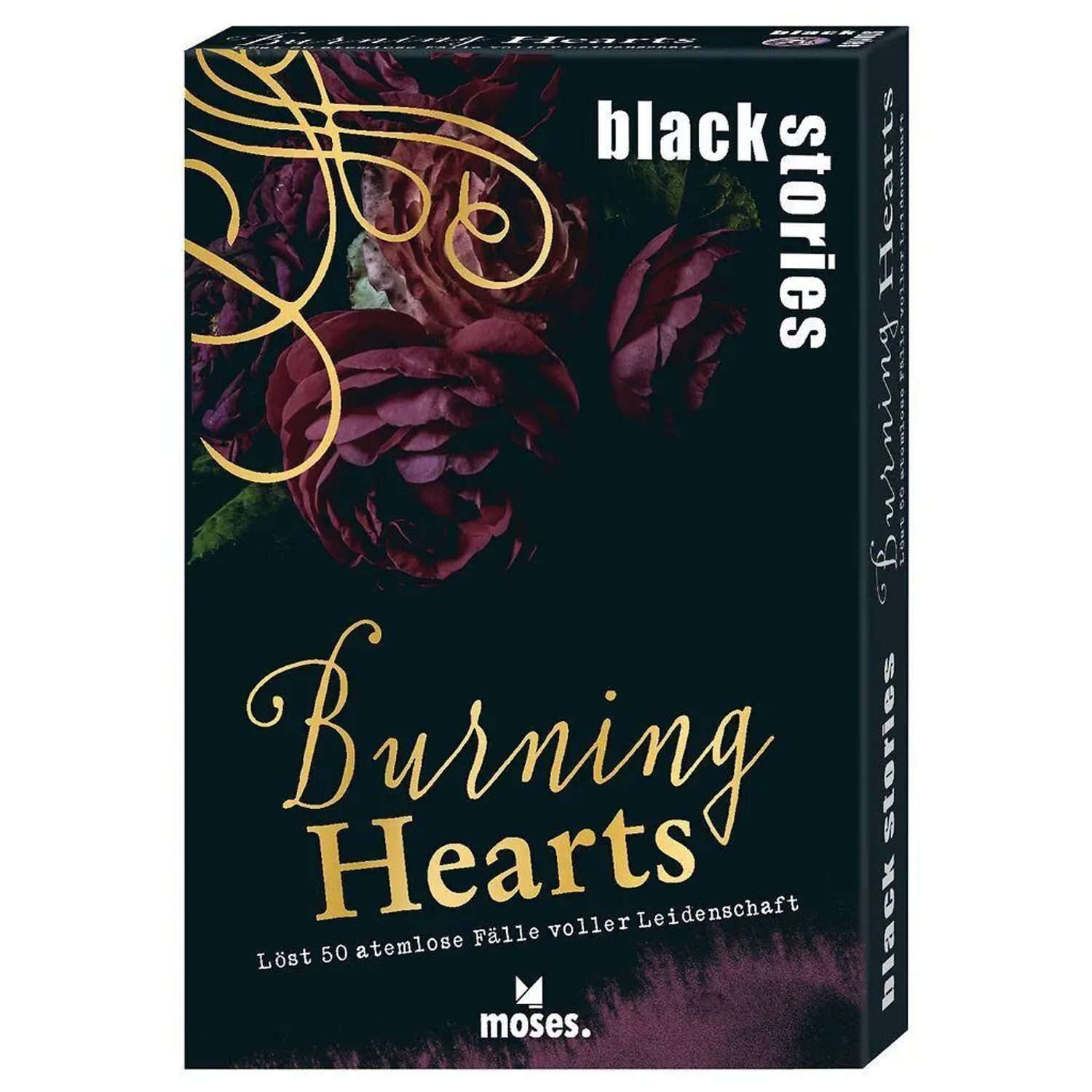 Moses. Verlag Spiel black stories Burning Hearts